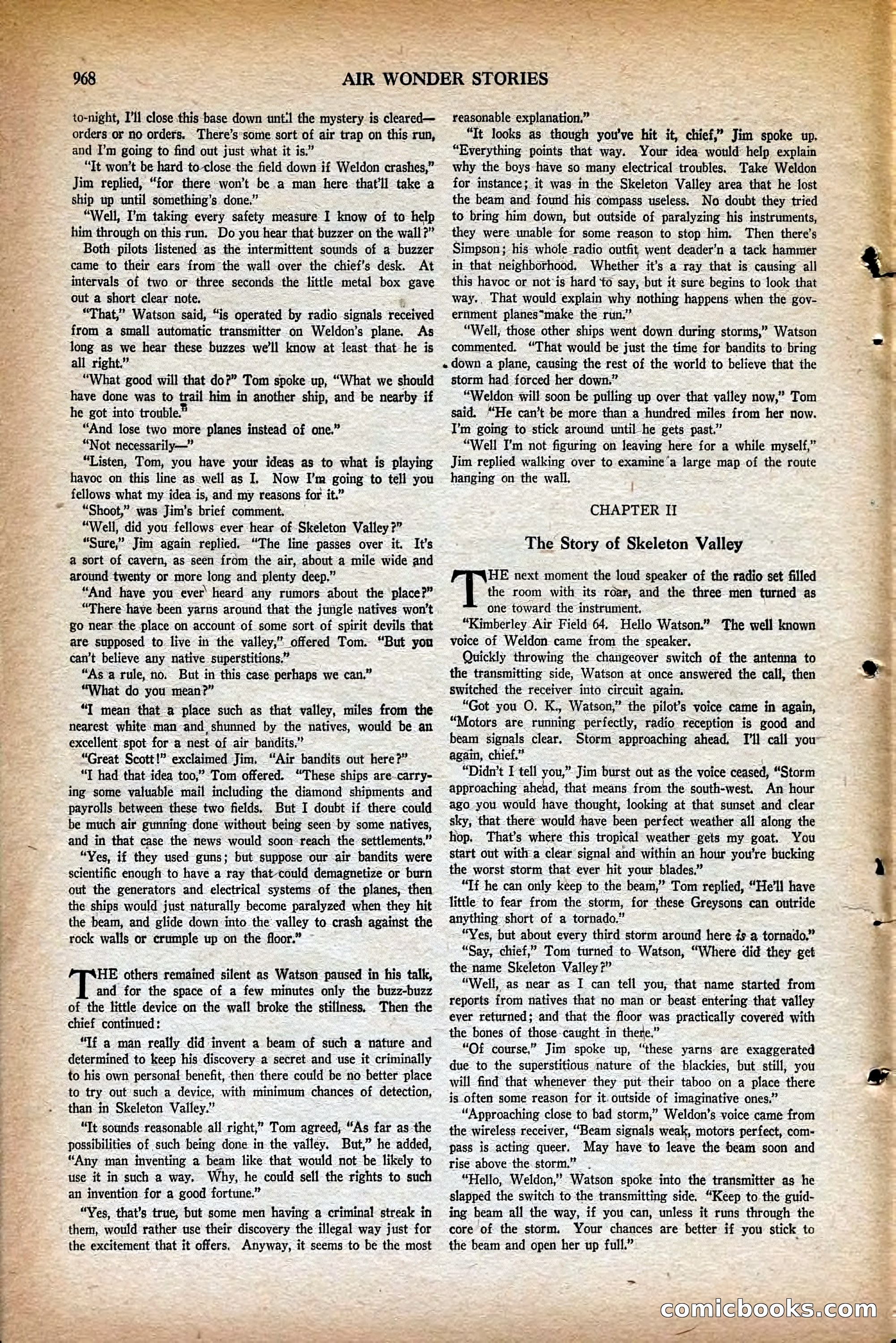 Air Wonder Stories, May 1930 — page 10 of 100