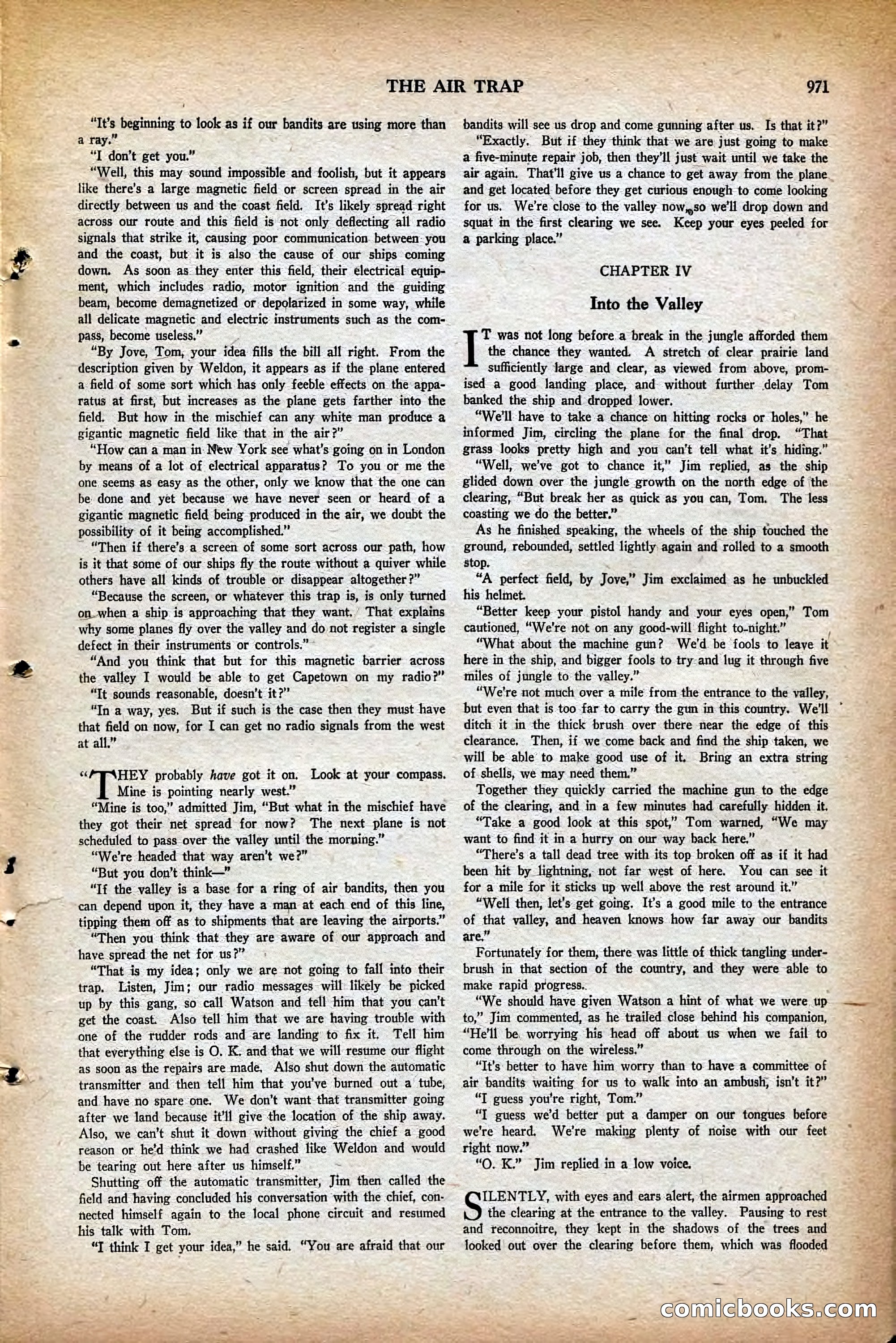 Air Wonder Stories, May 1930 — page 13 of 100