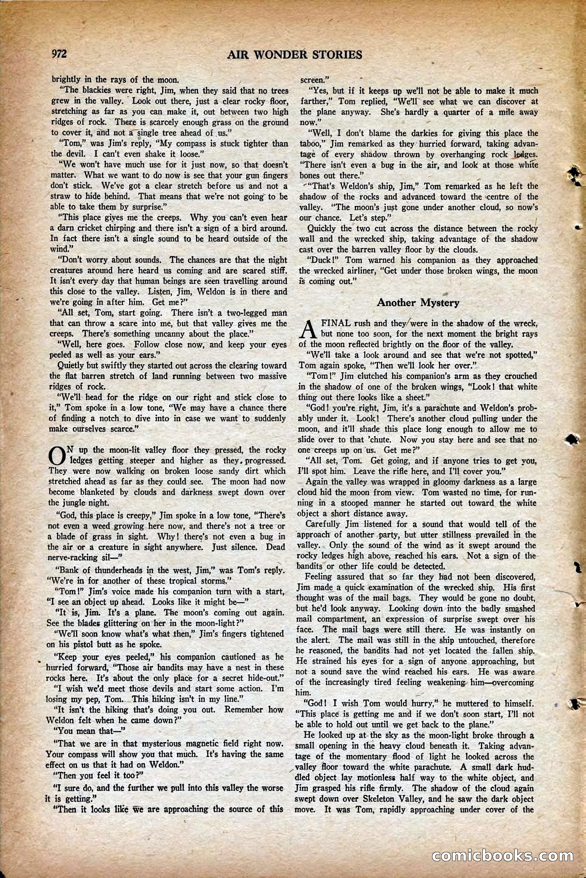 Air Wonder Stories, May 1930 — page 14 of 100