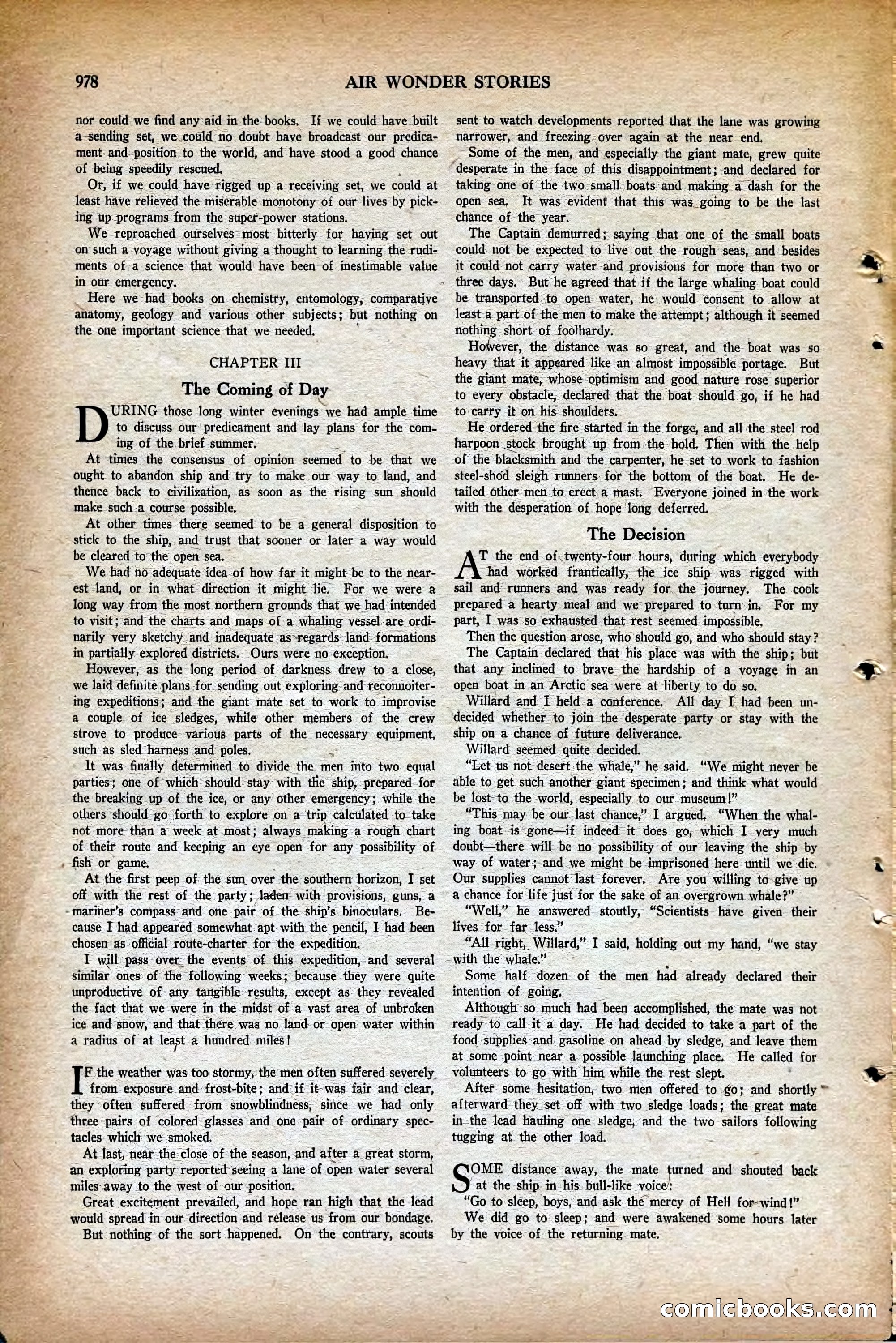 Air Wonder Stories, May 1930 — page 20 of 100