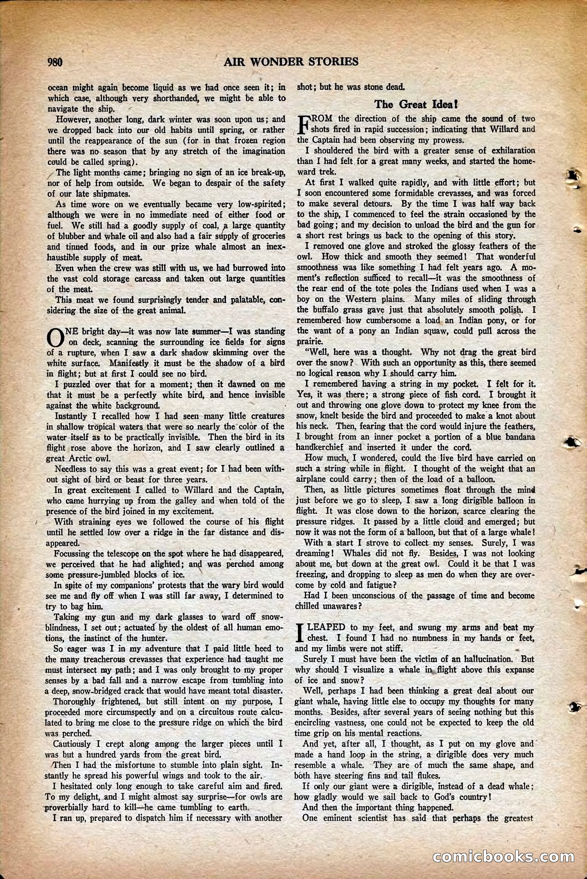 Air Wonder Stories, May 1930 — page 22 of 100