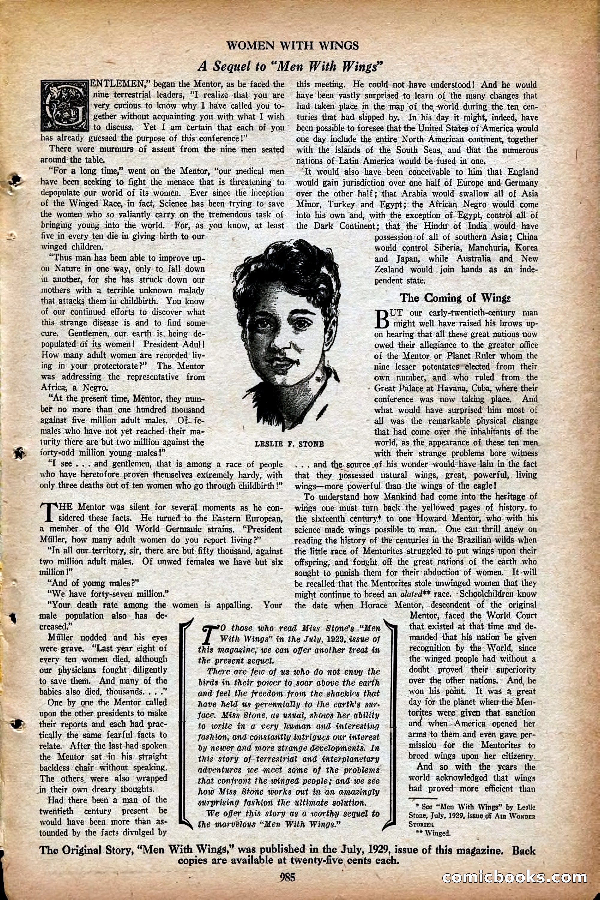 Air Wonder Stories, May 1930 — page 27 of 100
