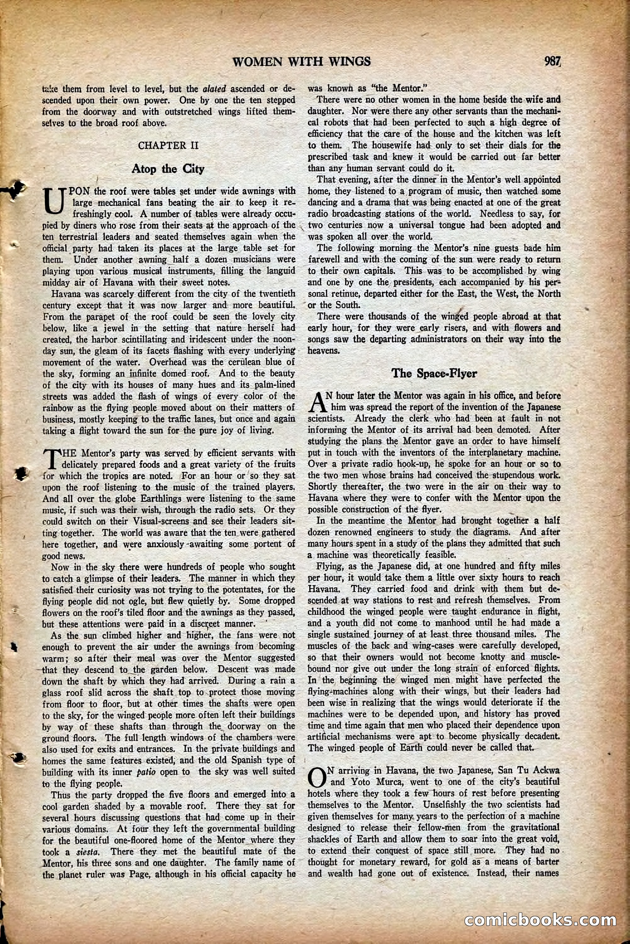 Air Wonder Stories, May 1930 — page 29 of 100