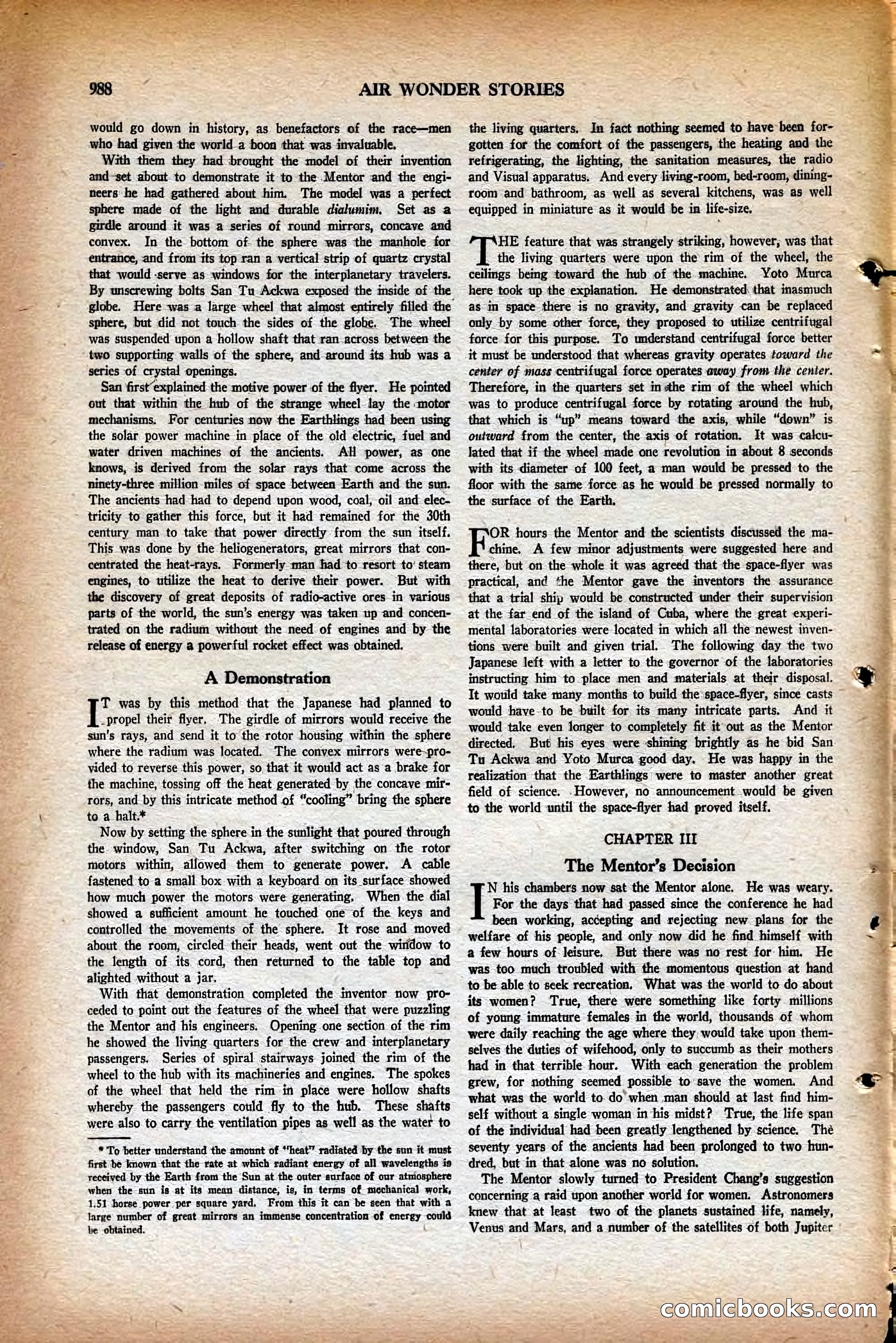 Air Wonder Stories, May 1930 — page 30 of 100