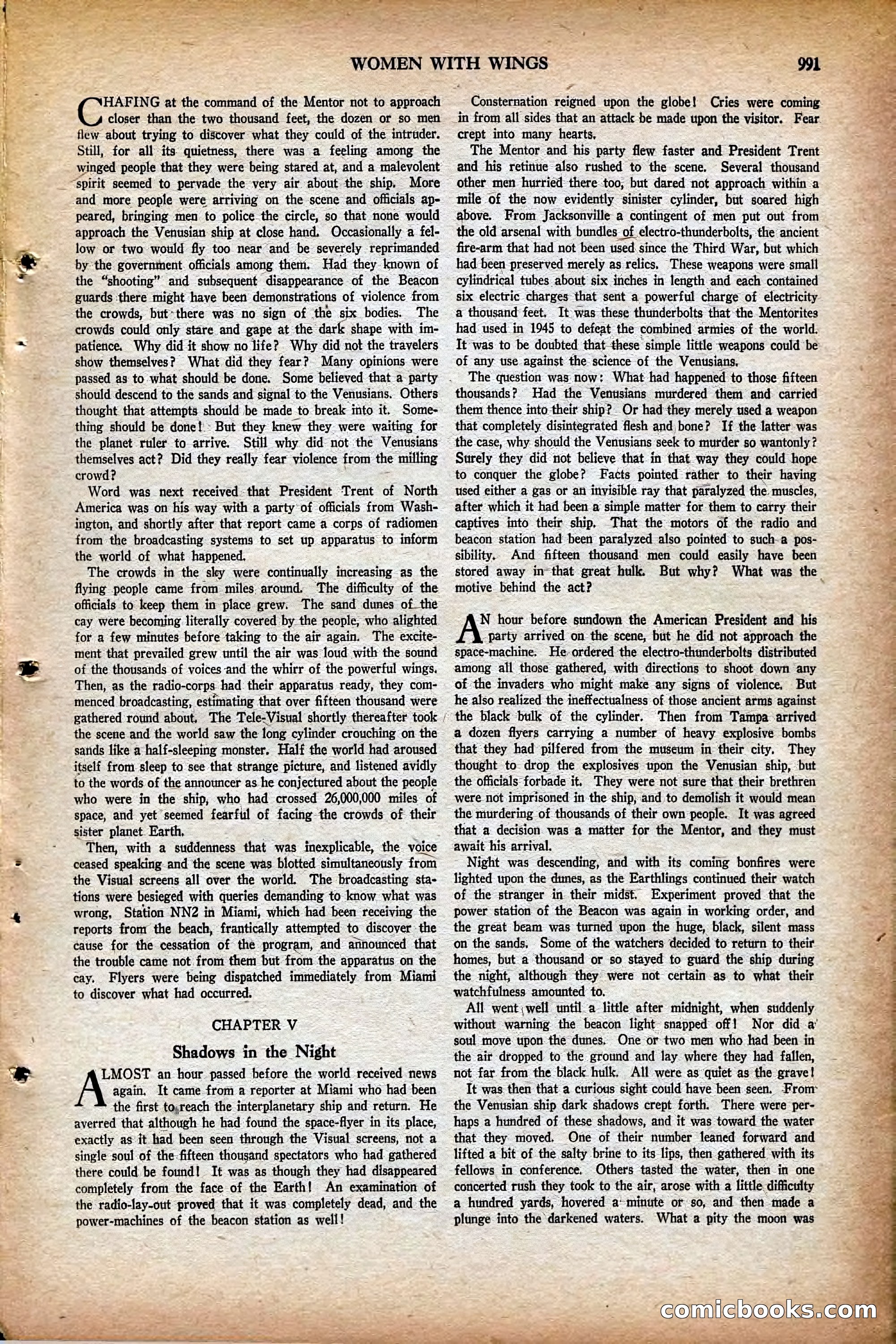 Air Wonder Stories, May 1930 — page 33 of 100