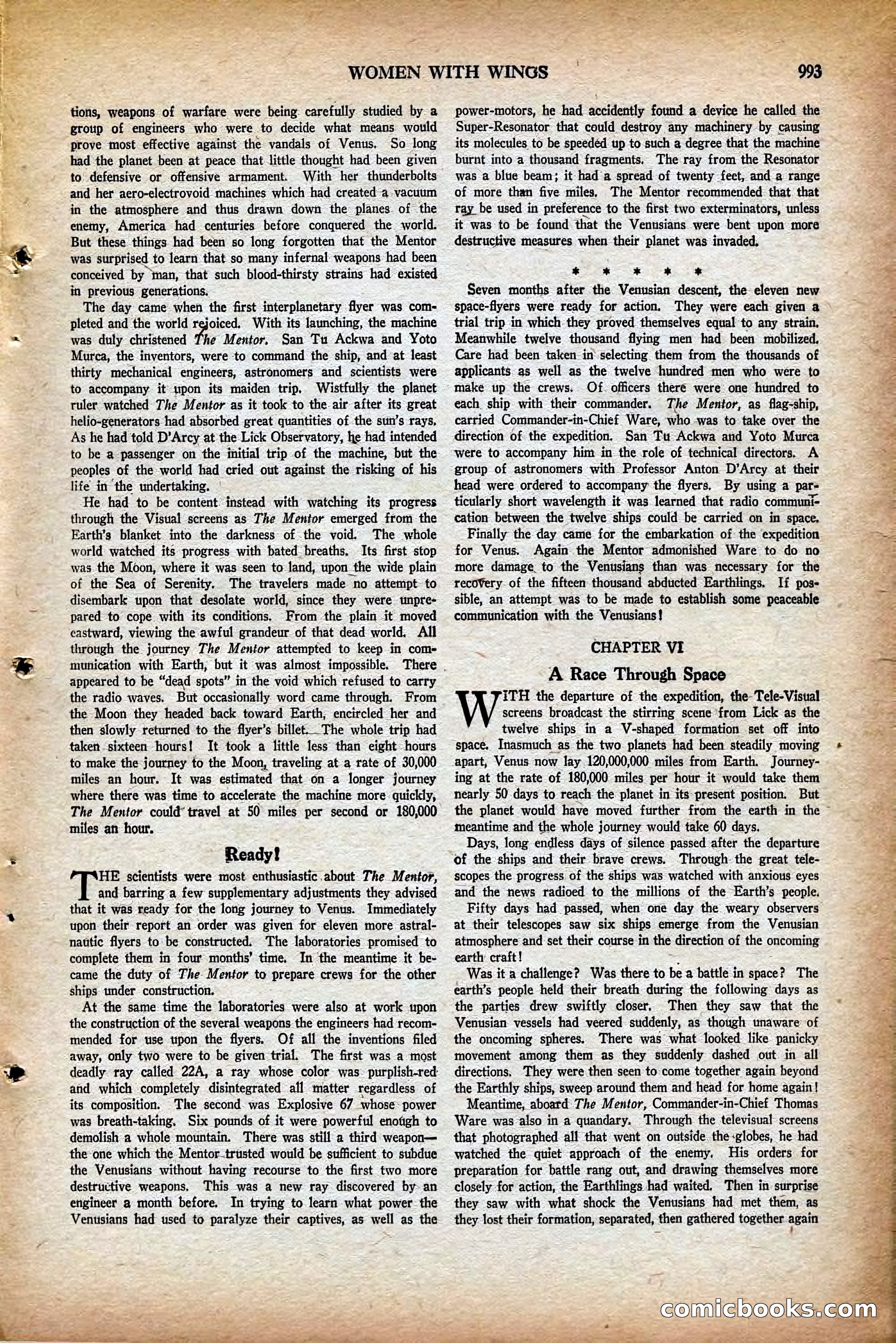 Air Wonder Stories, May 1930 — page 35 of 100