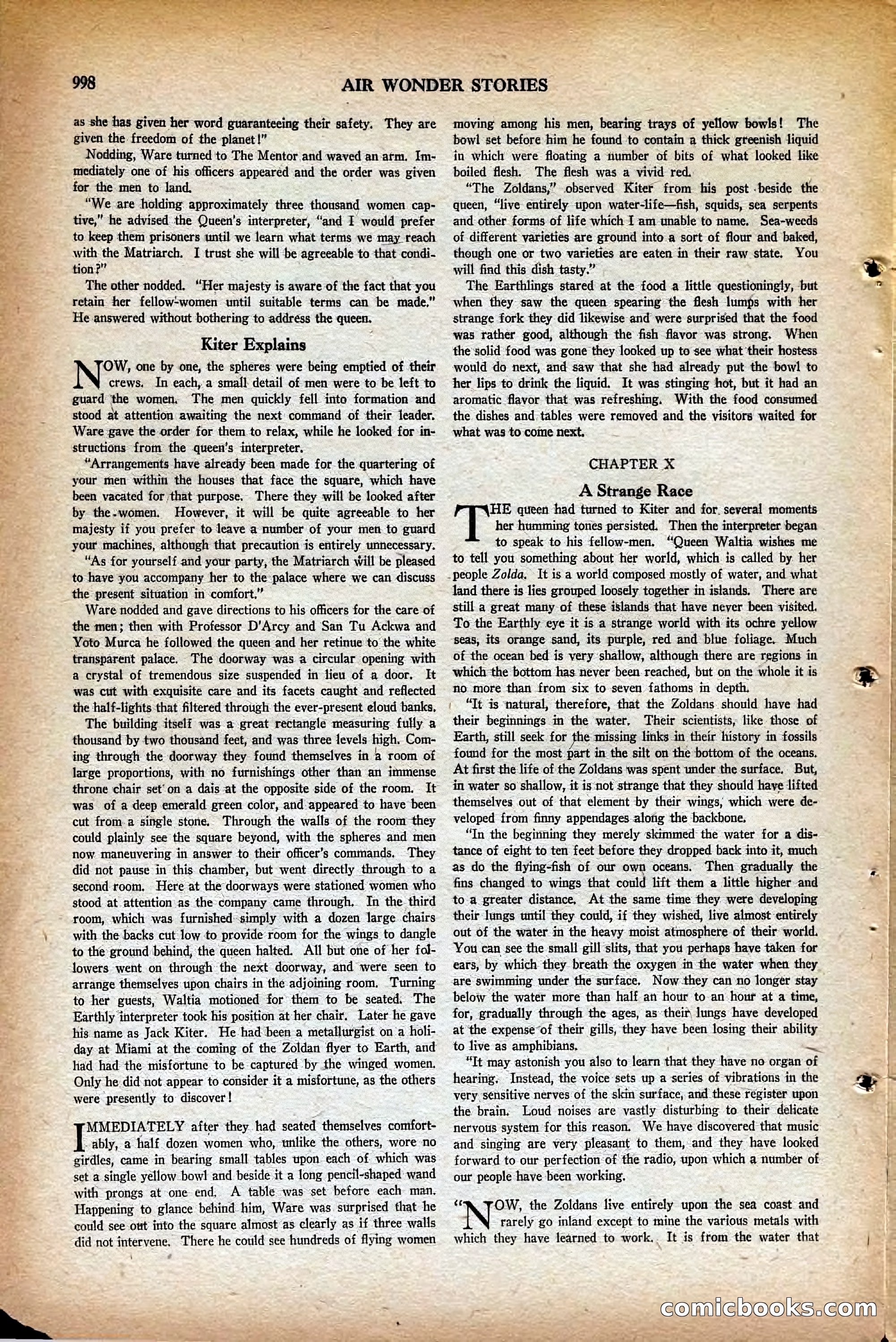 Air Wonder Stories, May 1930 — page 40 of 100