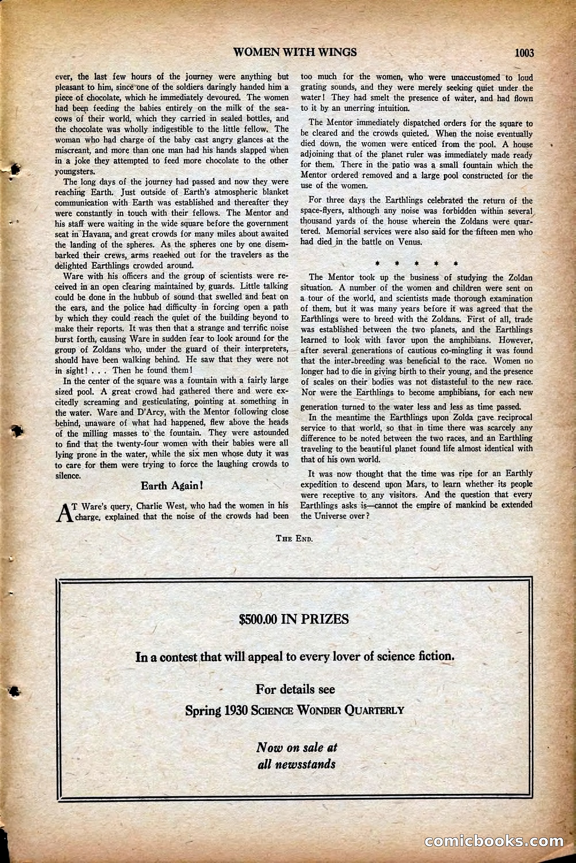 Air Wonder Stories, May 1930 — page 45 of 100