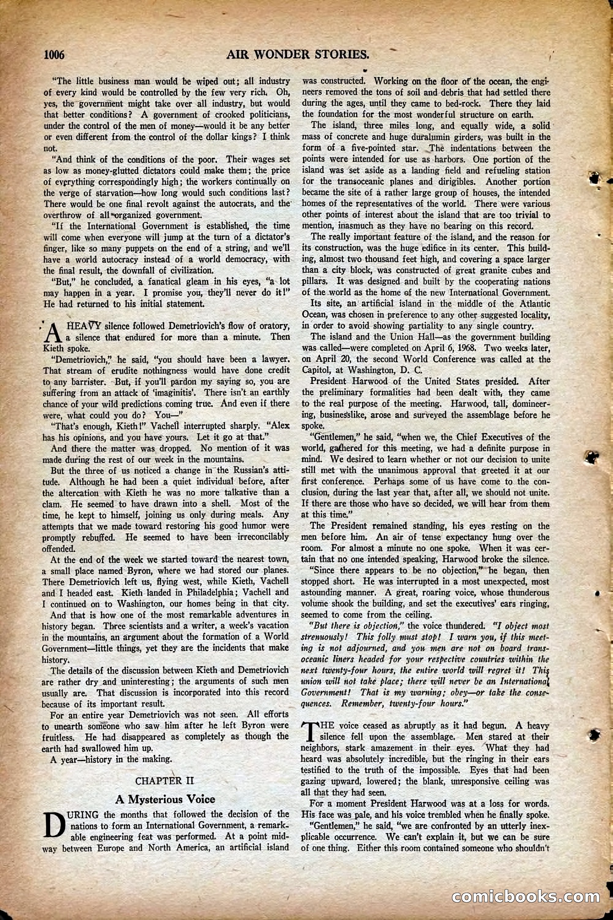 Air Wonder Stories, May 1930 — page 48 of 100