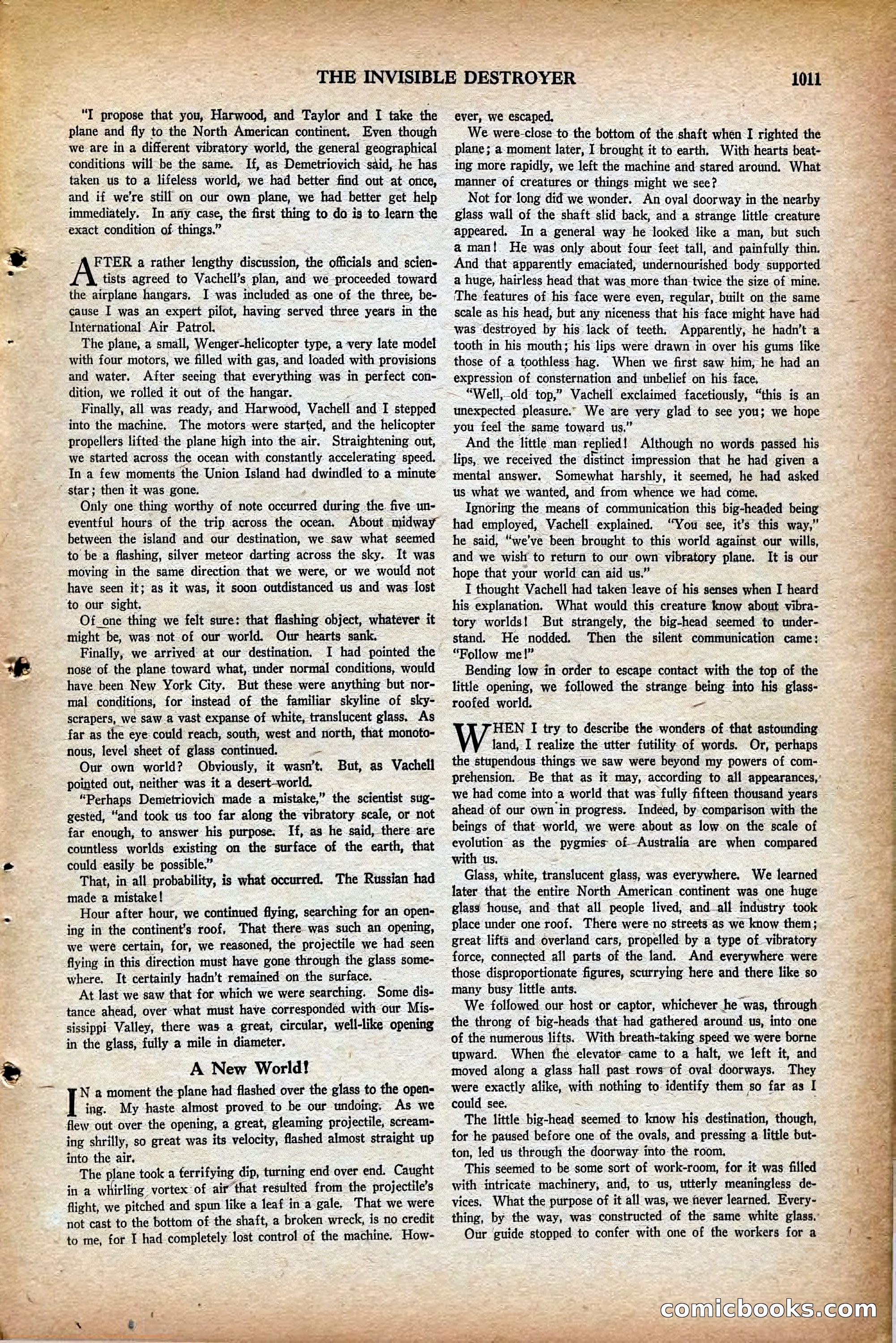Air Wonder Stories, May 1930 — page 53 of 100
