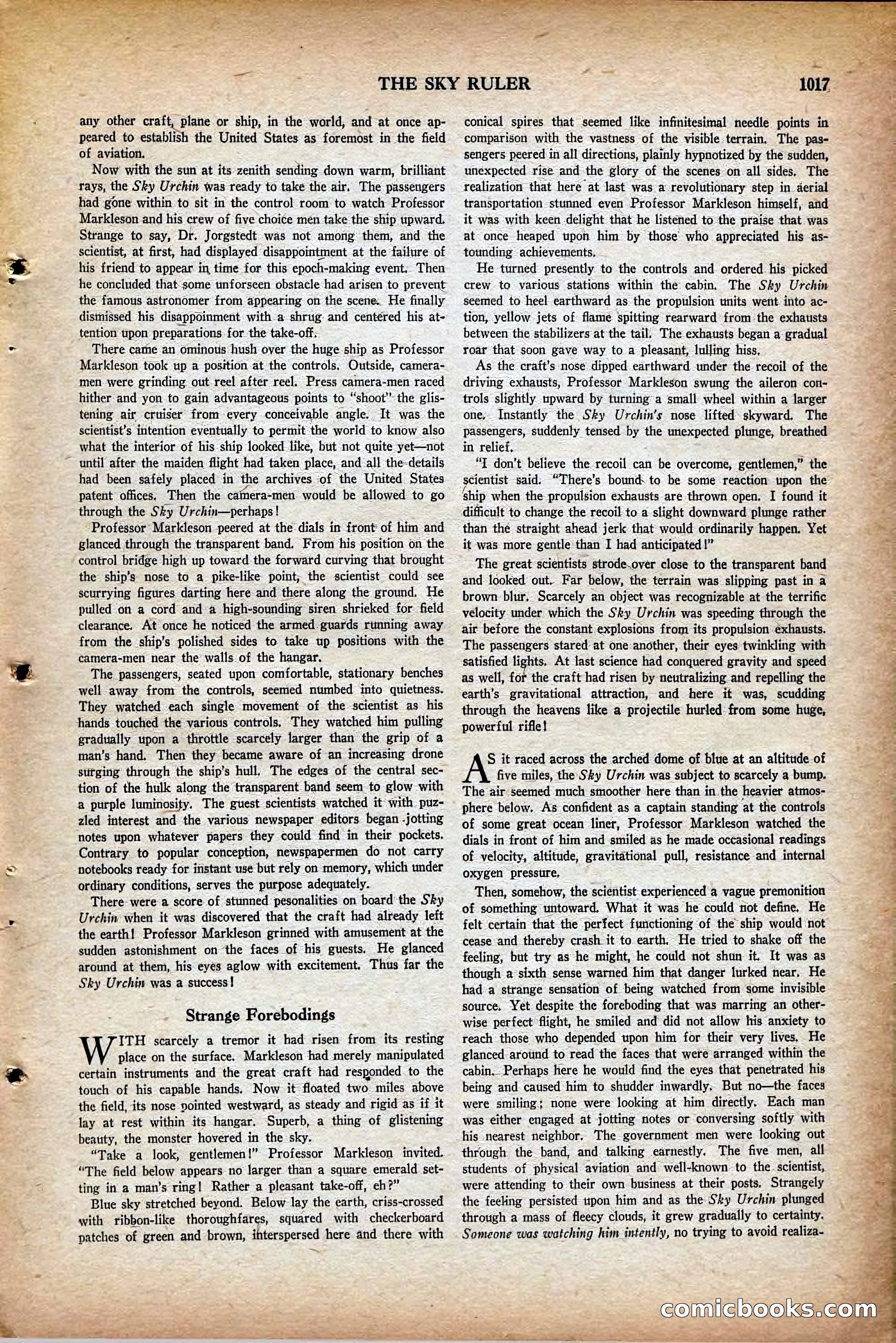 Air Wonder Stories, May 1930 — page 59 of 100