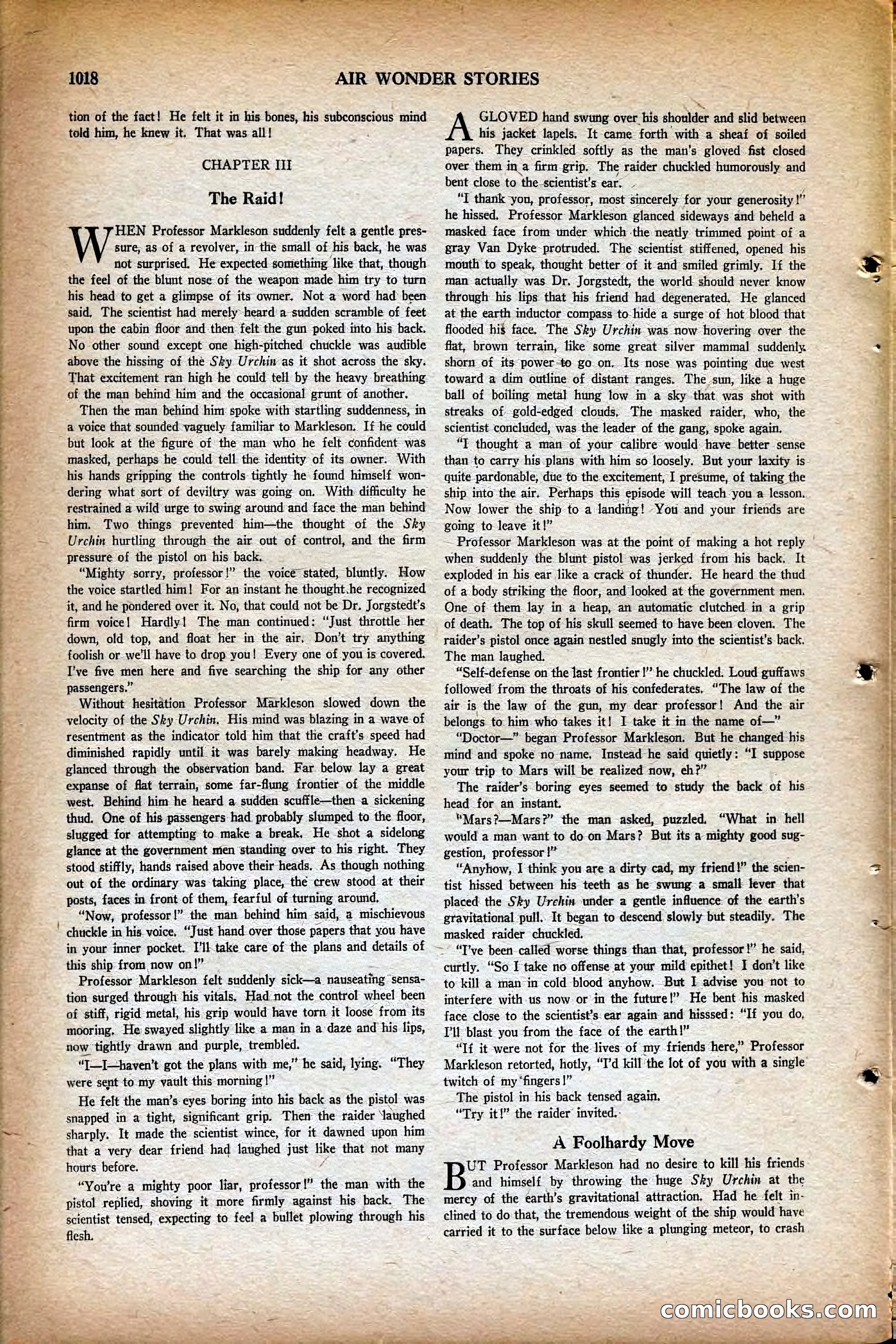 Air Wonder Stories, May 1930 — page 60 of 100