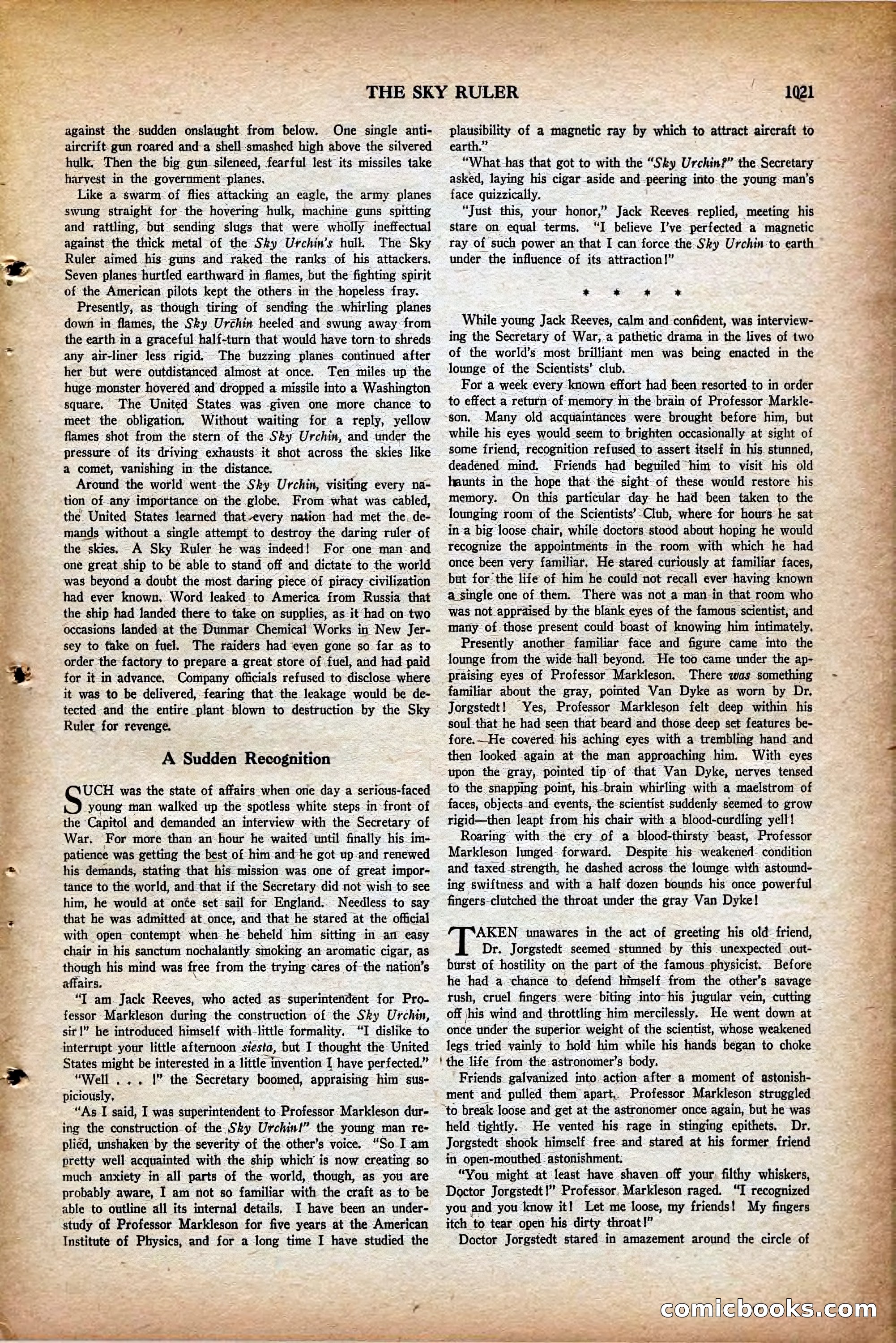 Air Wonder Stories, May 1930 — page 63 of 100