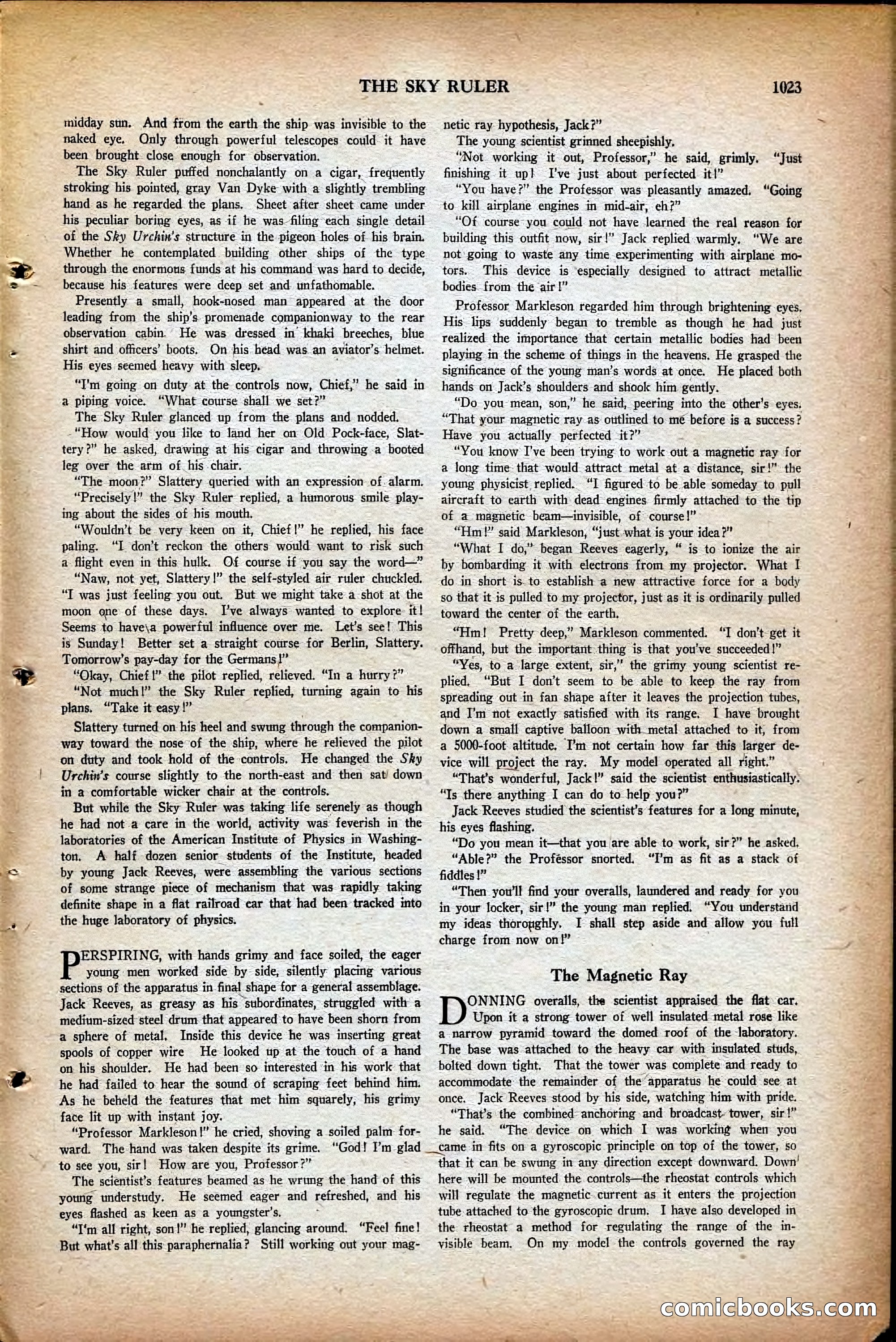 Air Wonder Stories, May 1930 — page 65 of 100