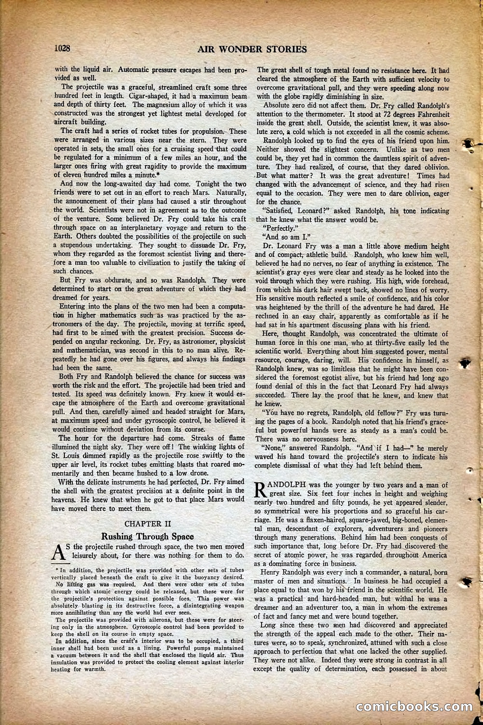 Air Wonder Stories, May 1930 — page 70 of 100