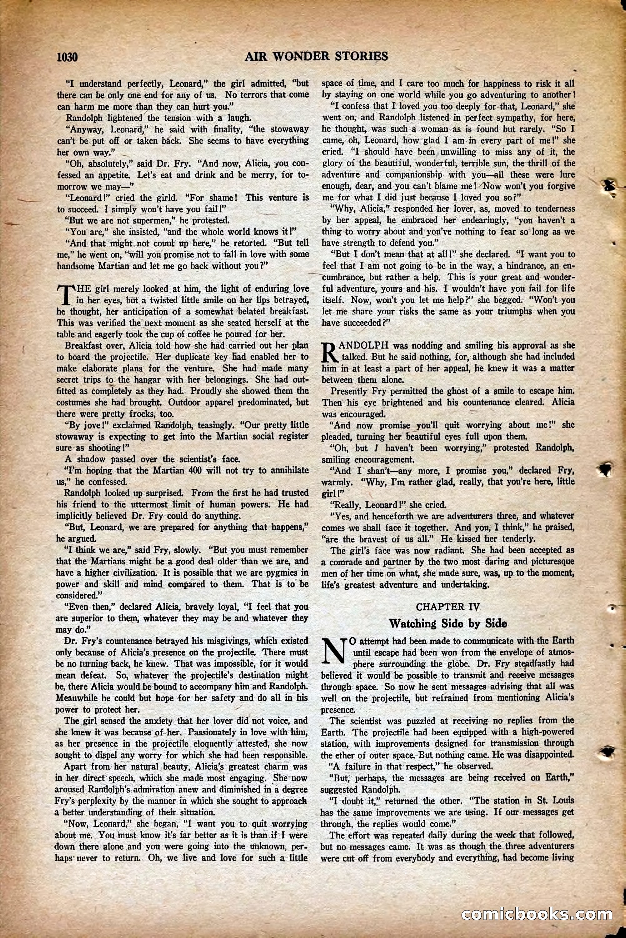 Air Wonder Stories, May 1930 — page 72 of 100
