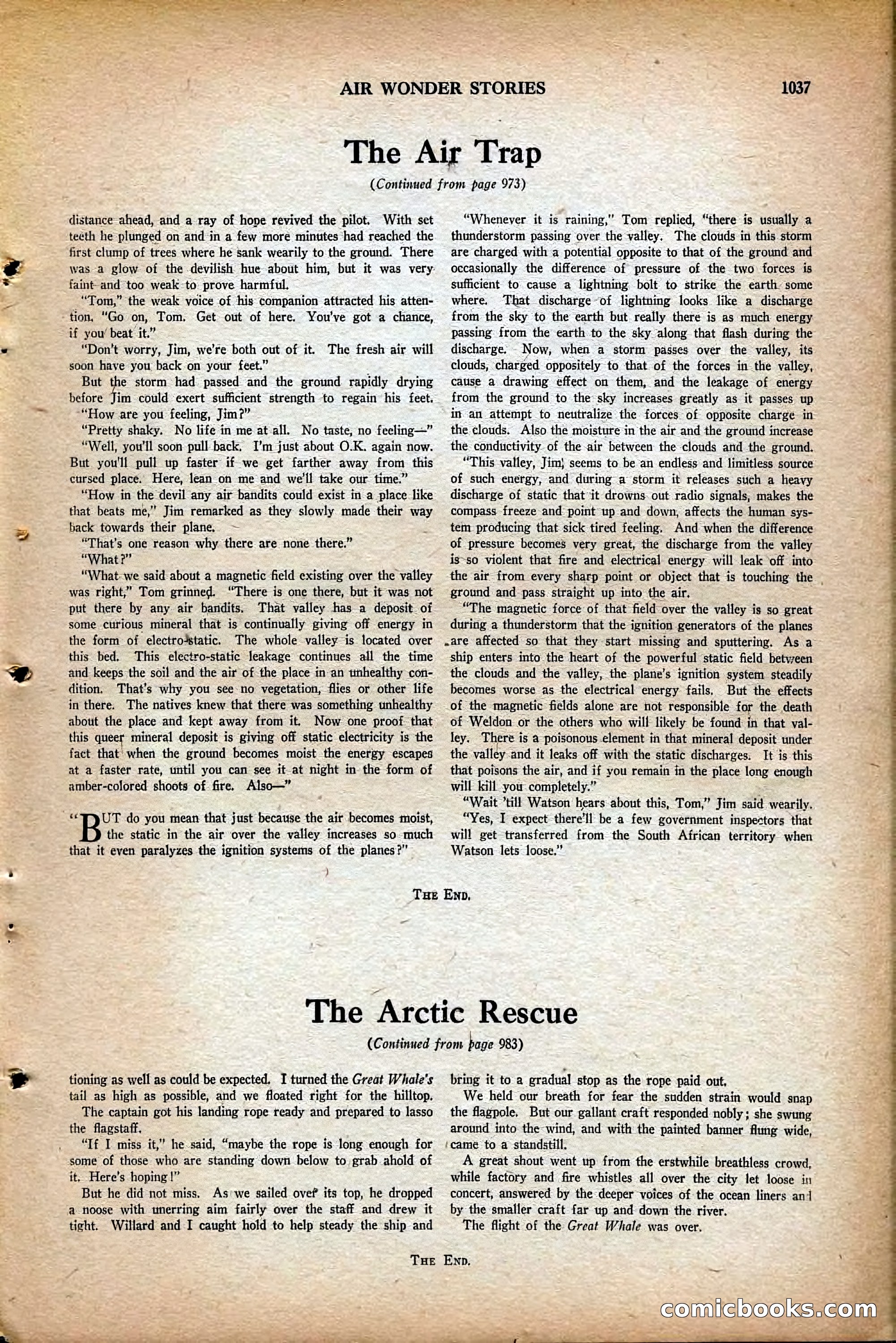 Air Wonder Stories, May 1930 — page 79 of 100