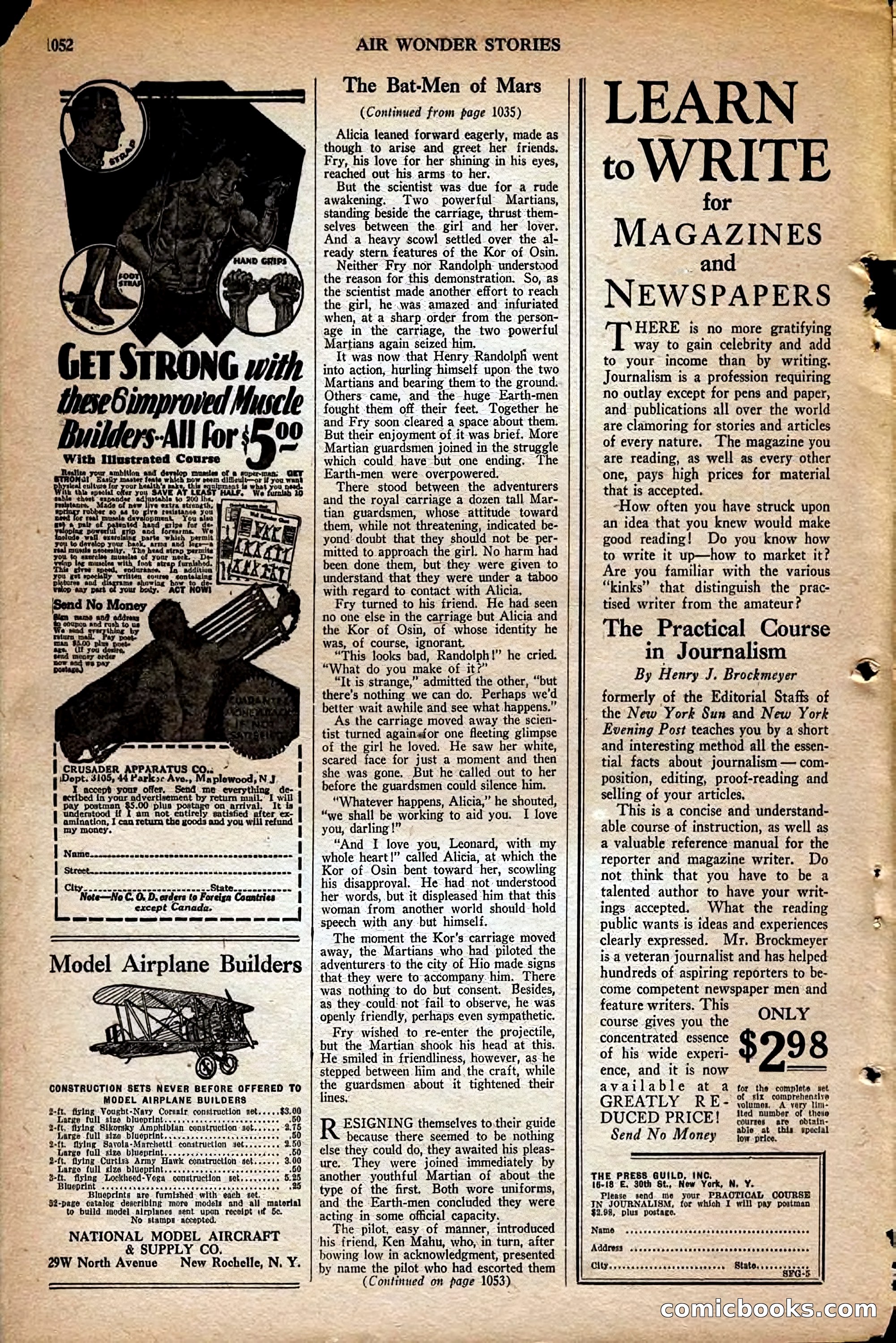 Air Wonder Stories, May 1930 — page 94 of 100