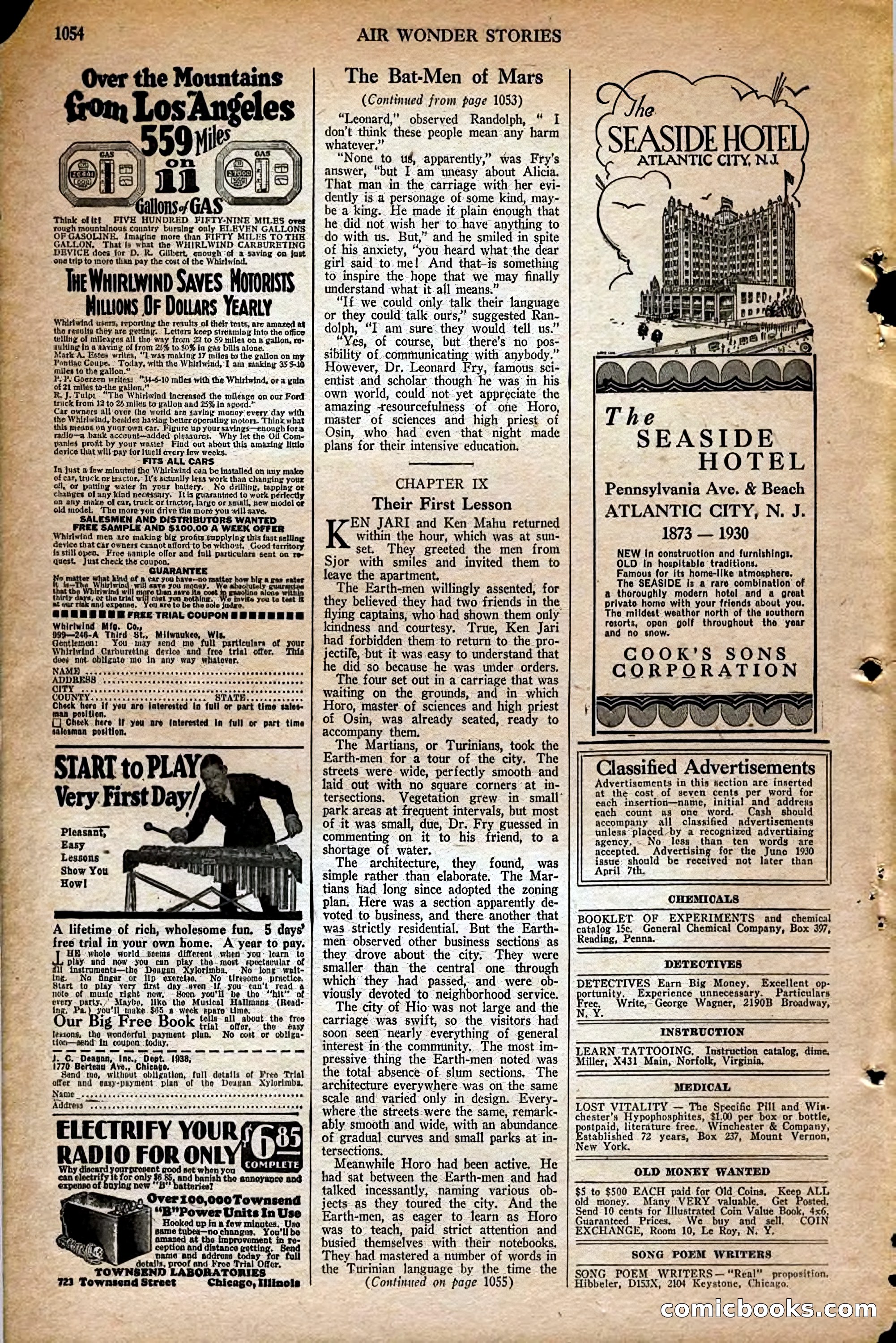 Air Wonder Stories, May 1930 — page 96 of 100