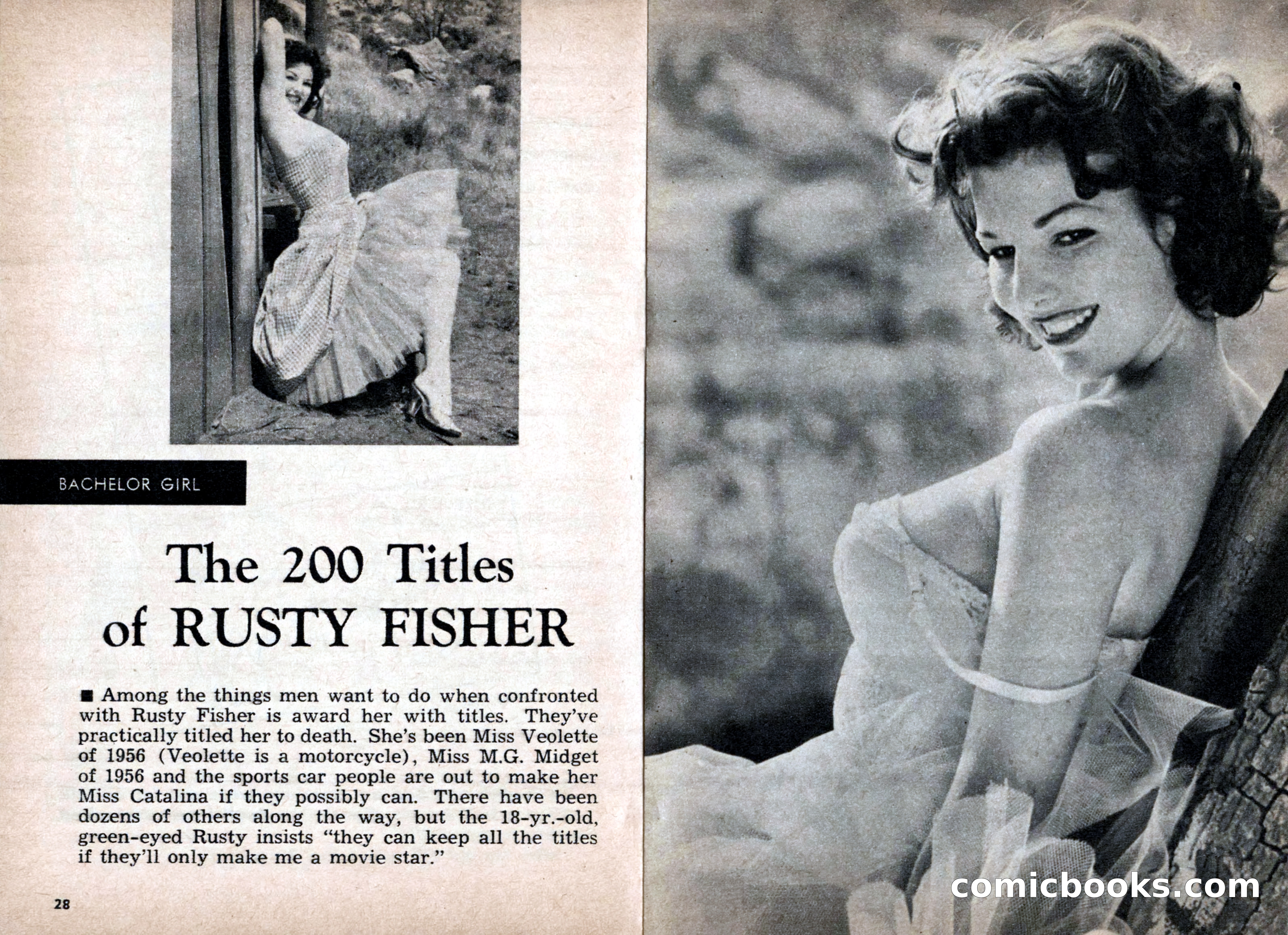 Bachelor, September 1956 — page 16 of 36