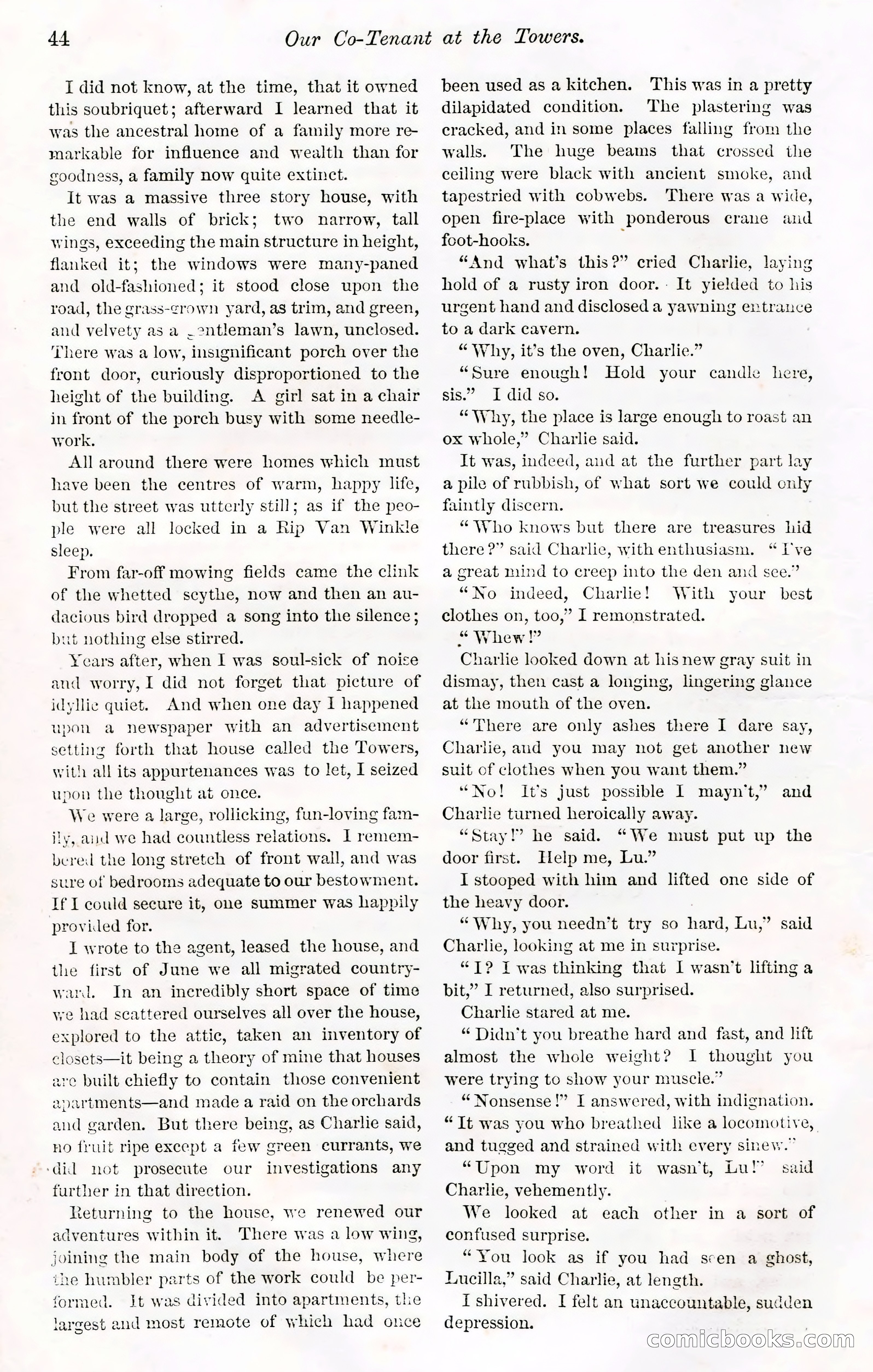 Ballou's Monthly Magazine, Vol. XXVII, No. 1 — page 40 of 97