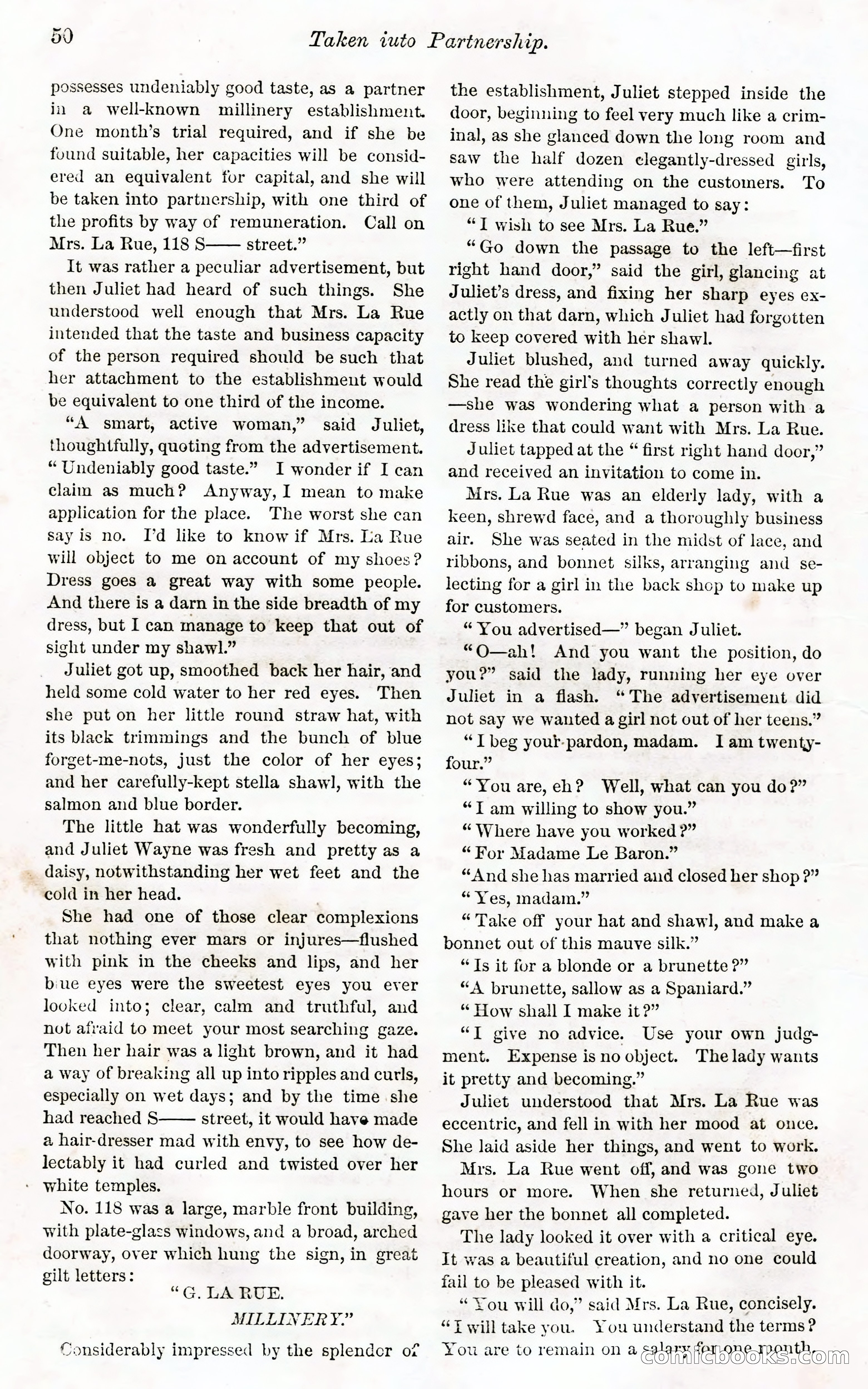 Ballou's Monthly Magazine, Vol. XXVII, No. 1 — page 46 of 97