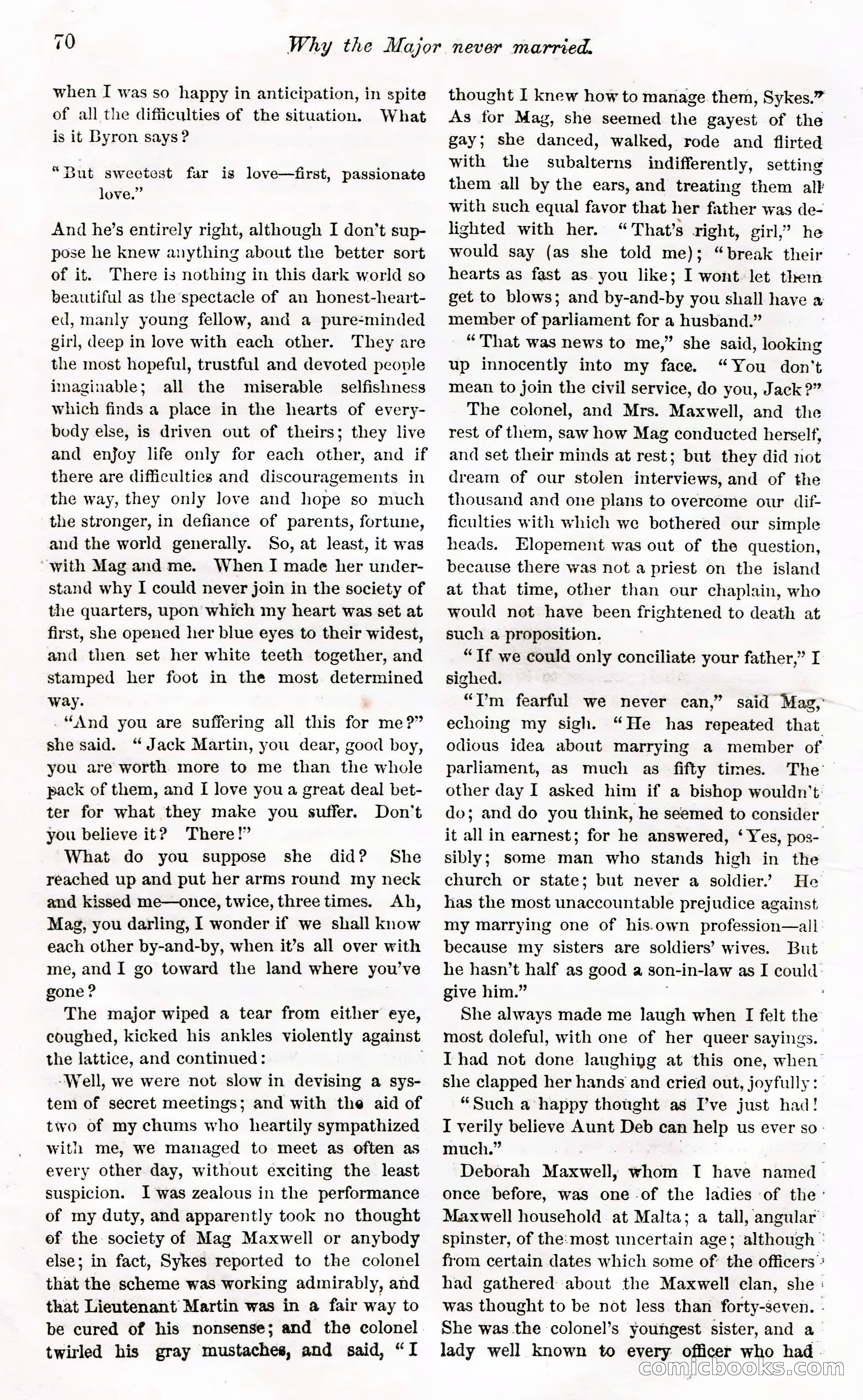 Ballou's Monthly Magazine, Vol. XXVII, No. 1 — page 66 of 97