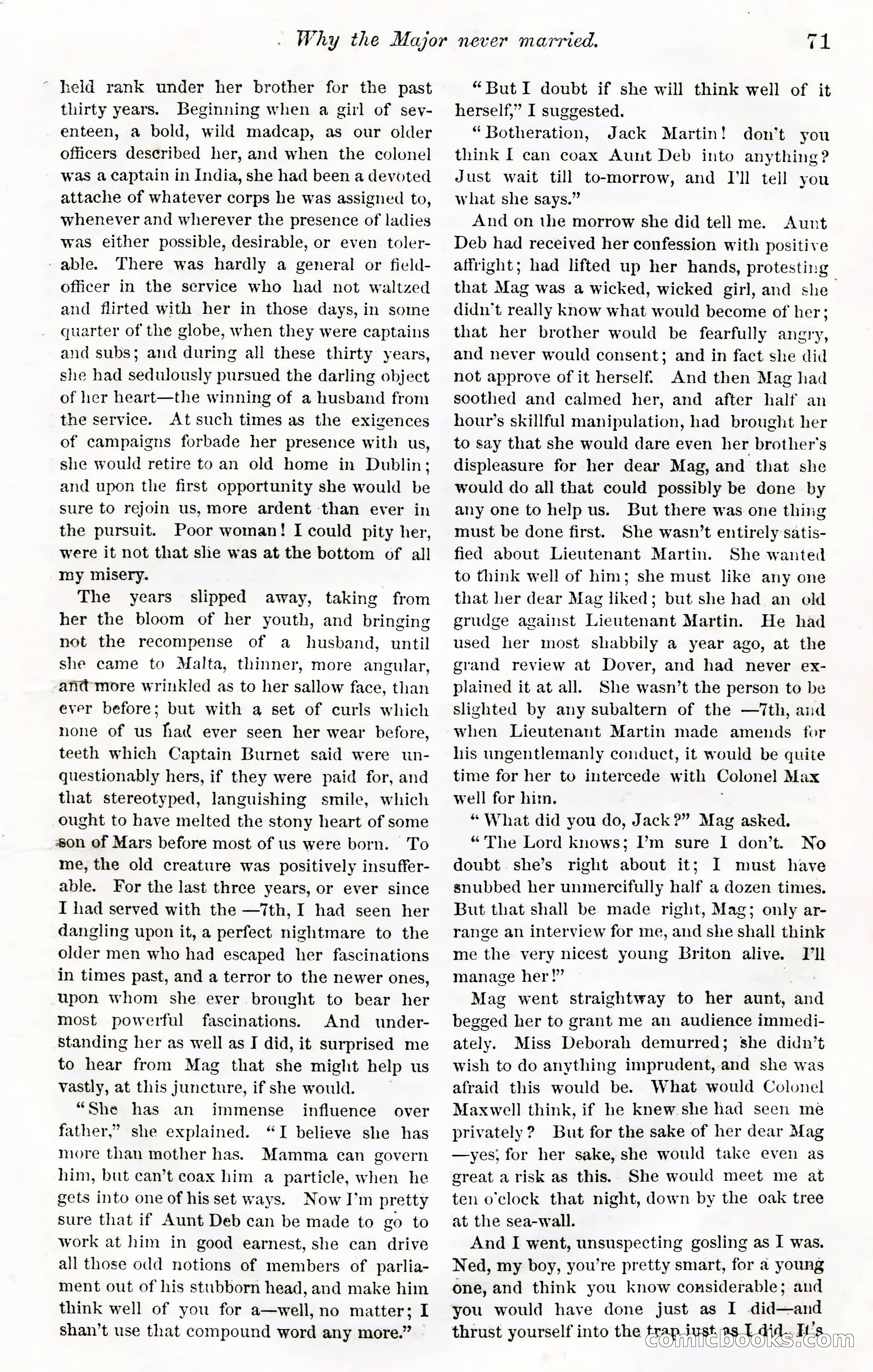 Ballou's Monthly Magazine, Vol. XXVII, No. 1 — page 67 of 97