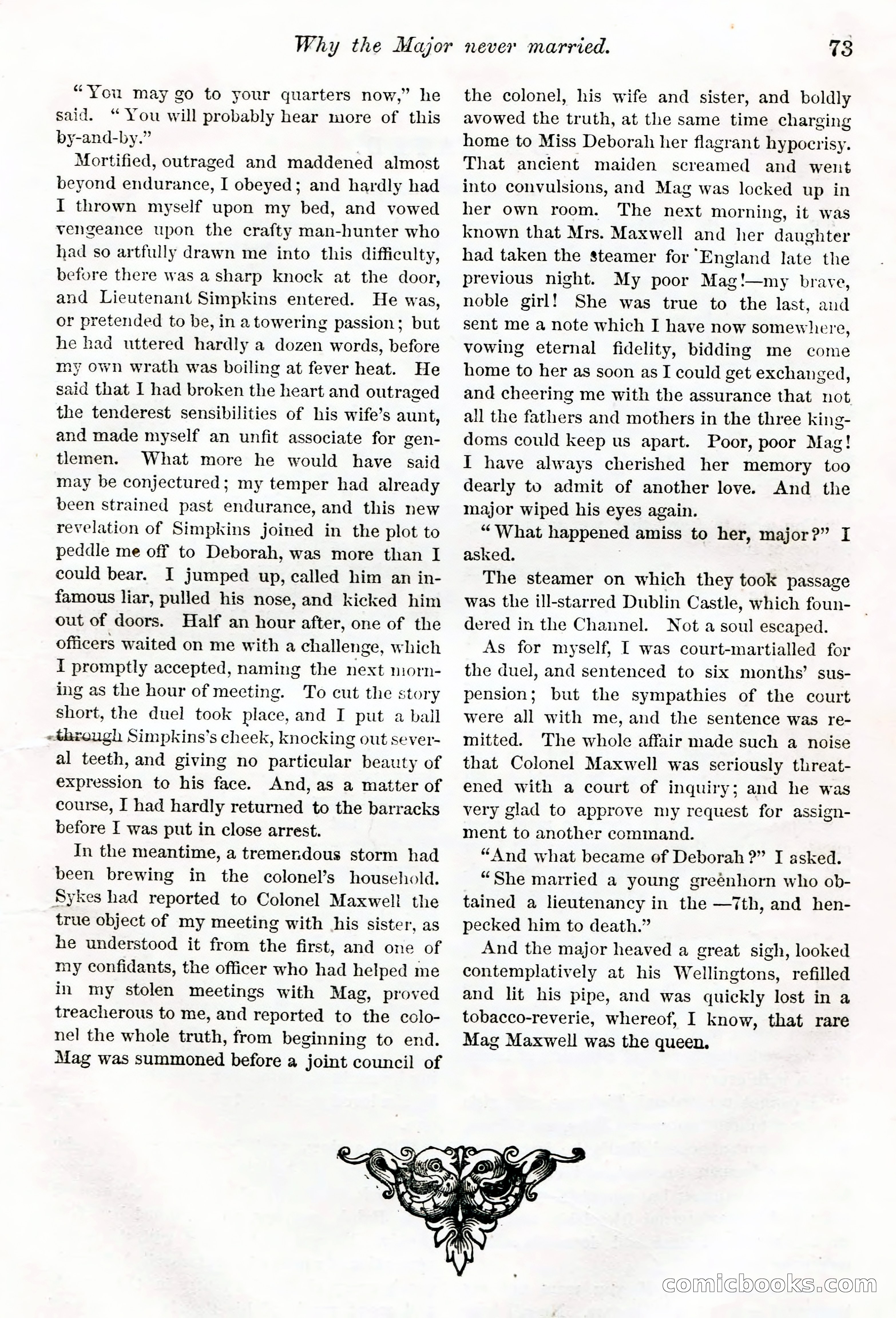 Ballou's Monthly Magazine, Vol. XXVII, No. 1 — page 69 of 97