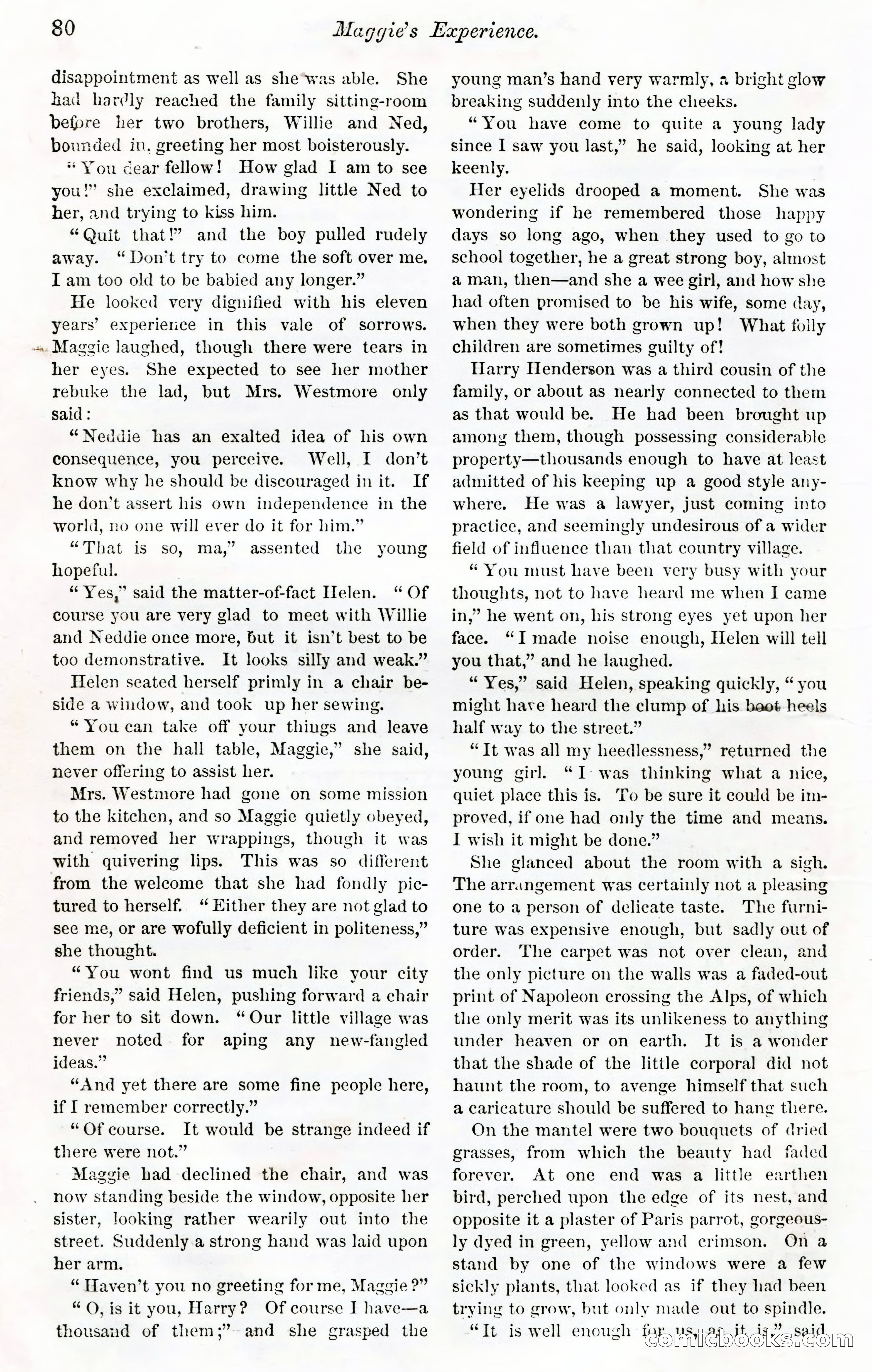 Ballou's Monthly Magazine, Vol. XXVII, No. 1 — page 76 of 97