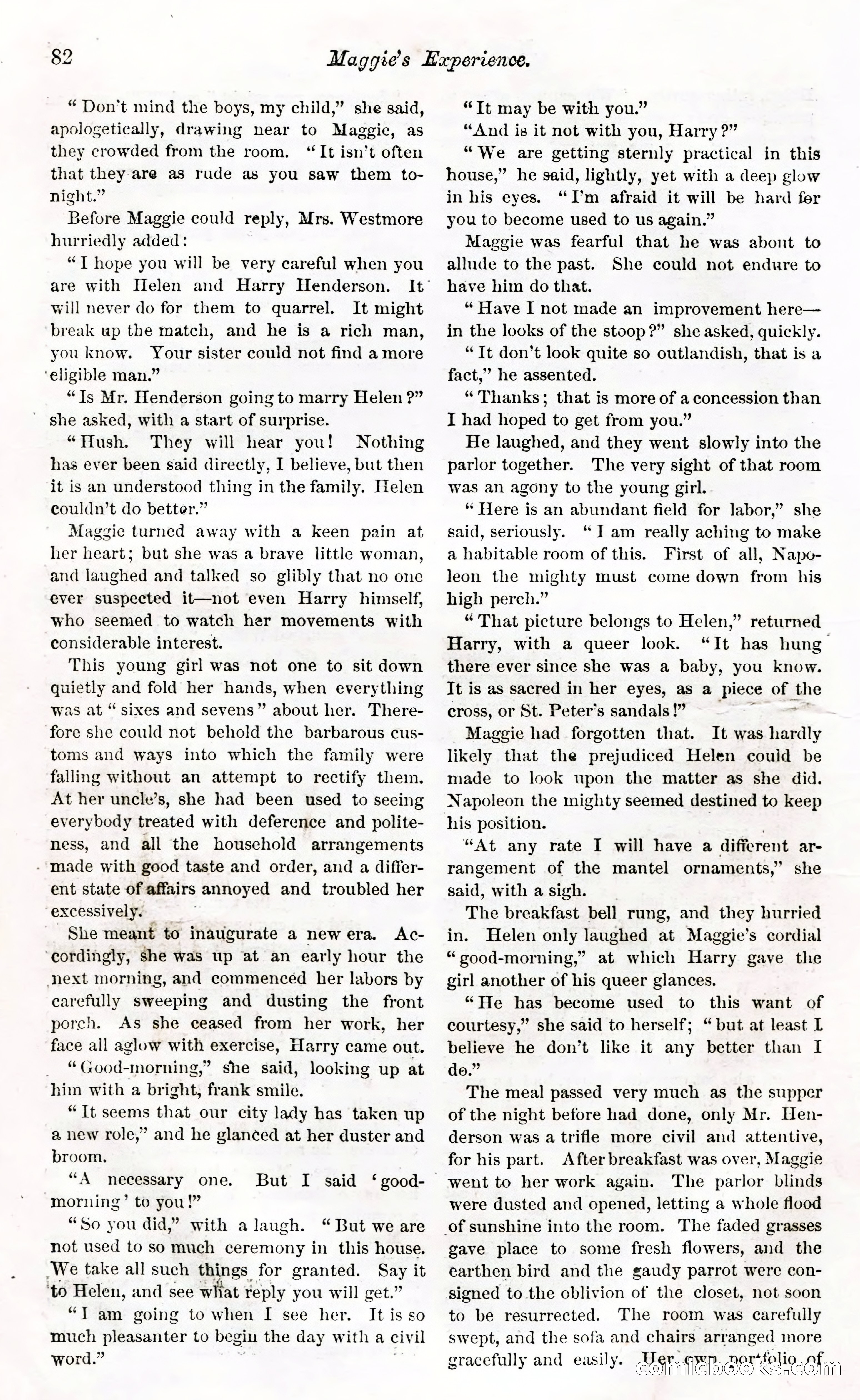 Ballou's Monthly Magazine, Vol. XXVII, No. 1 — page 78 of 97