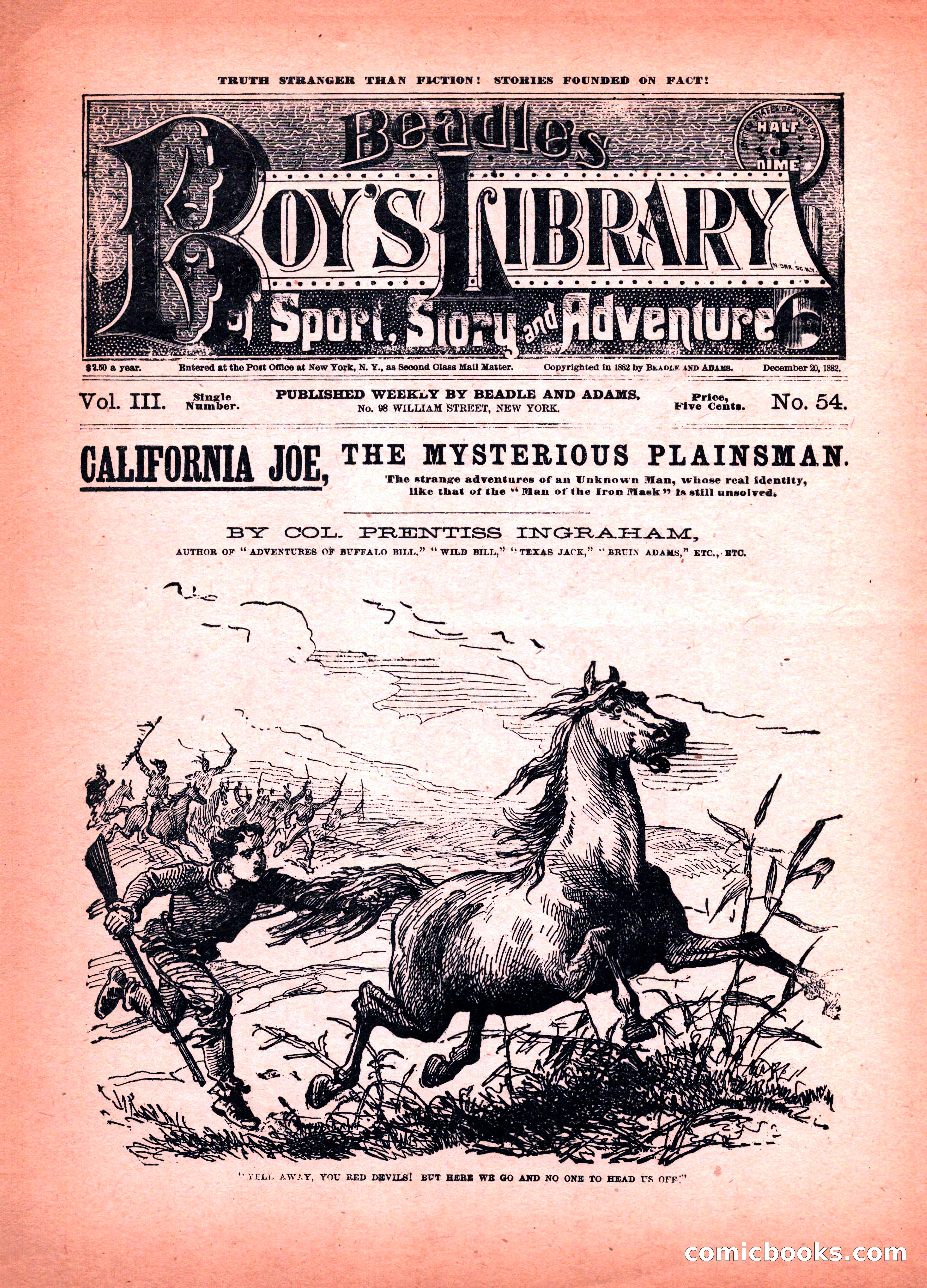 Beadle's Boys Library No. 54