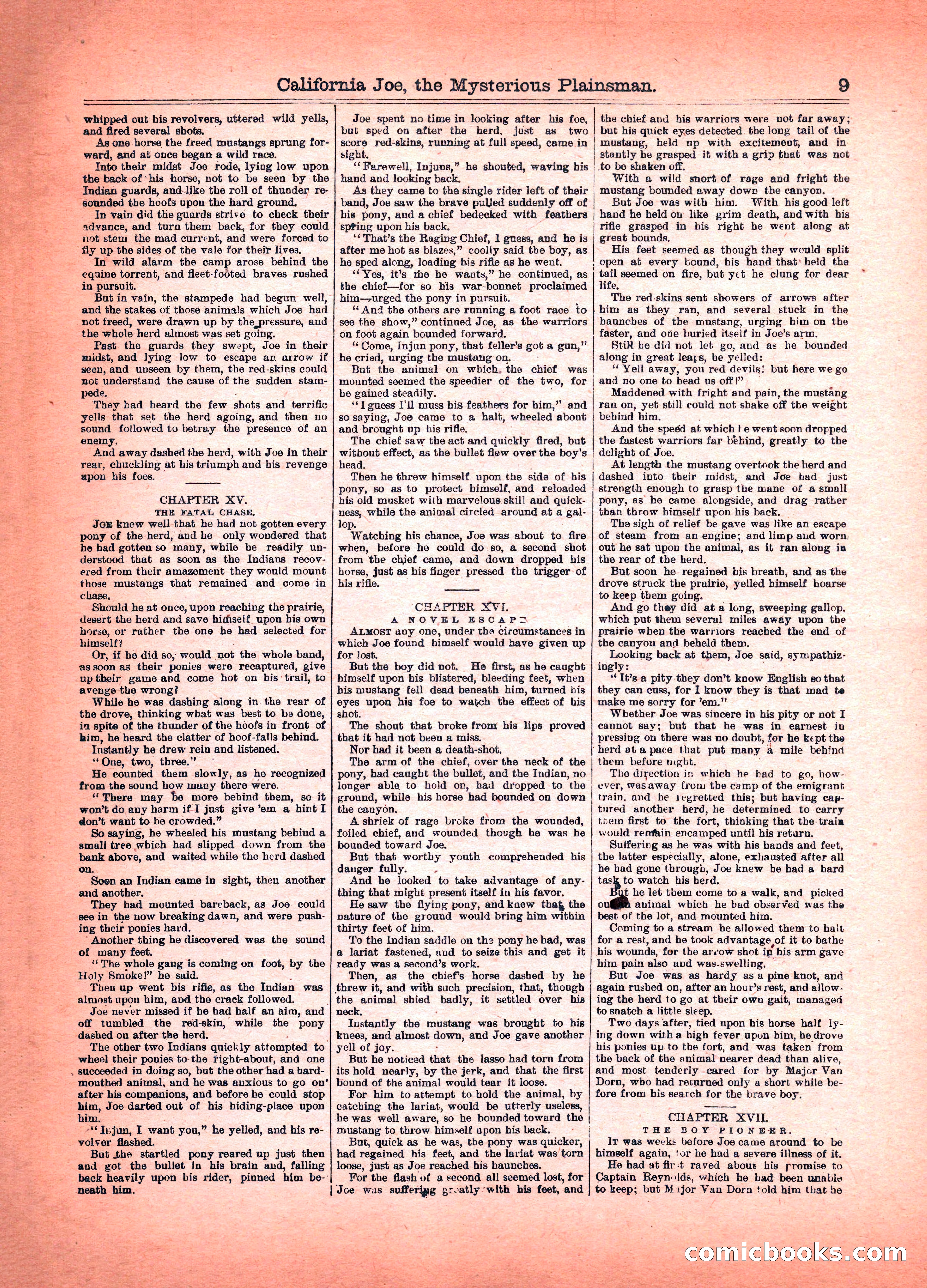 Beadle's Boys Library No. 54 — page 9 of 16