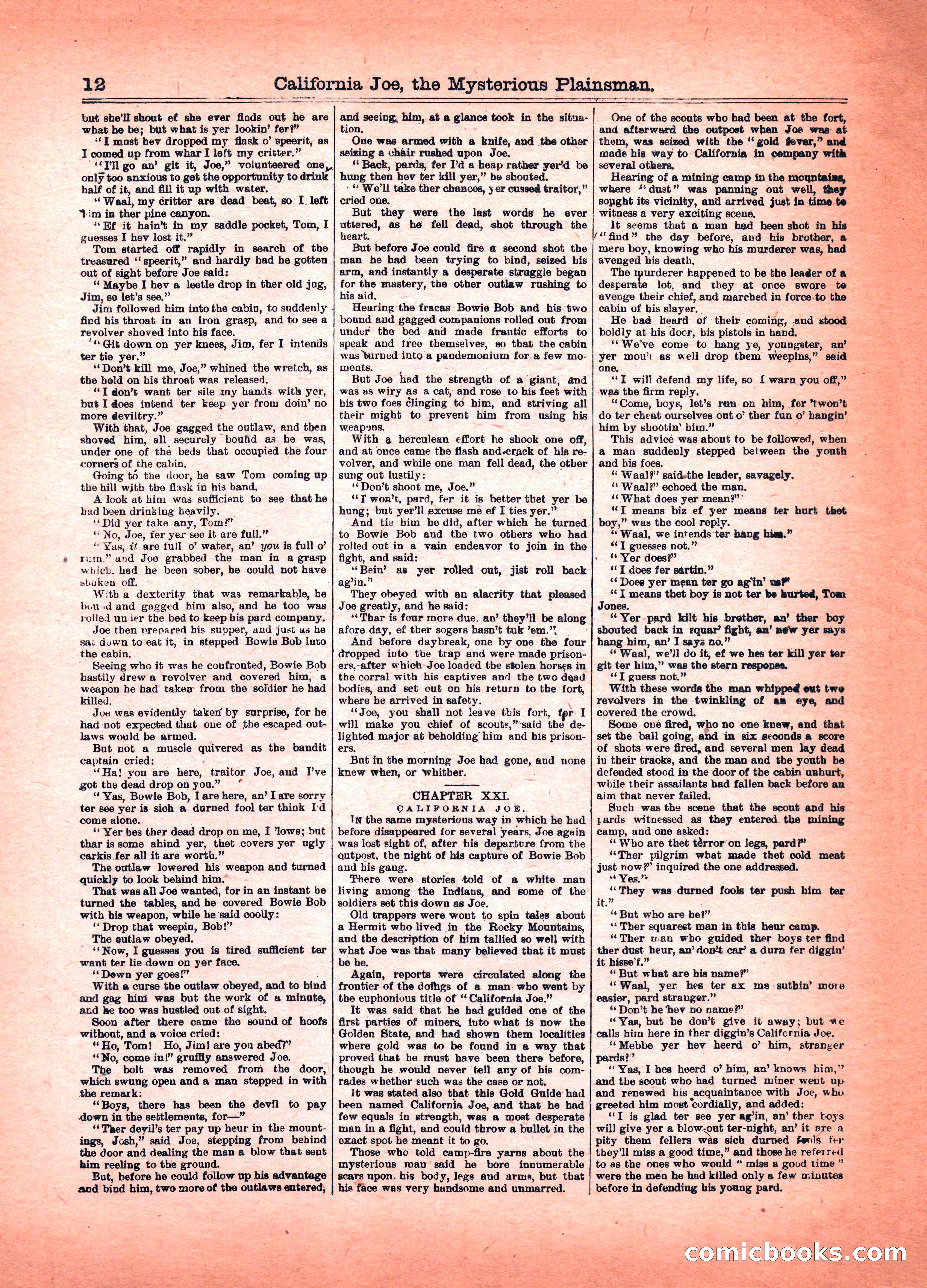 Beadle's Boys Library No. 54 — page 12 of 16