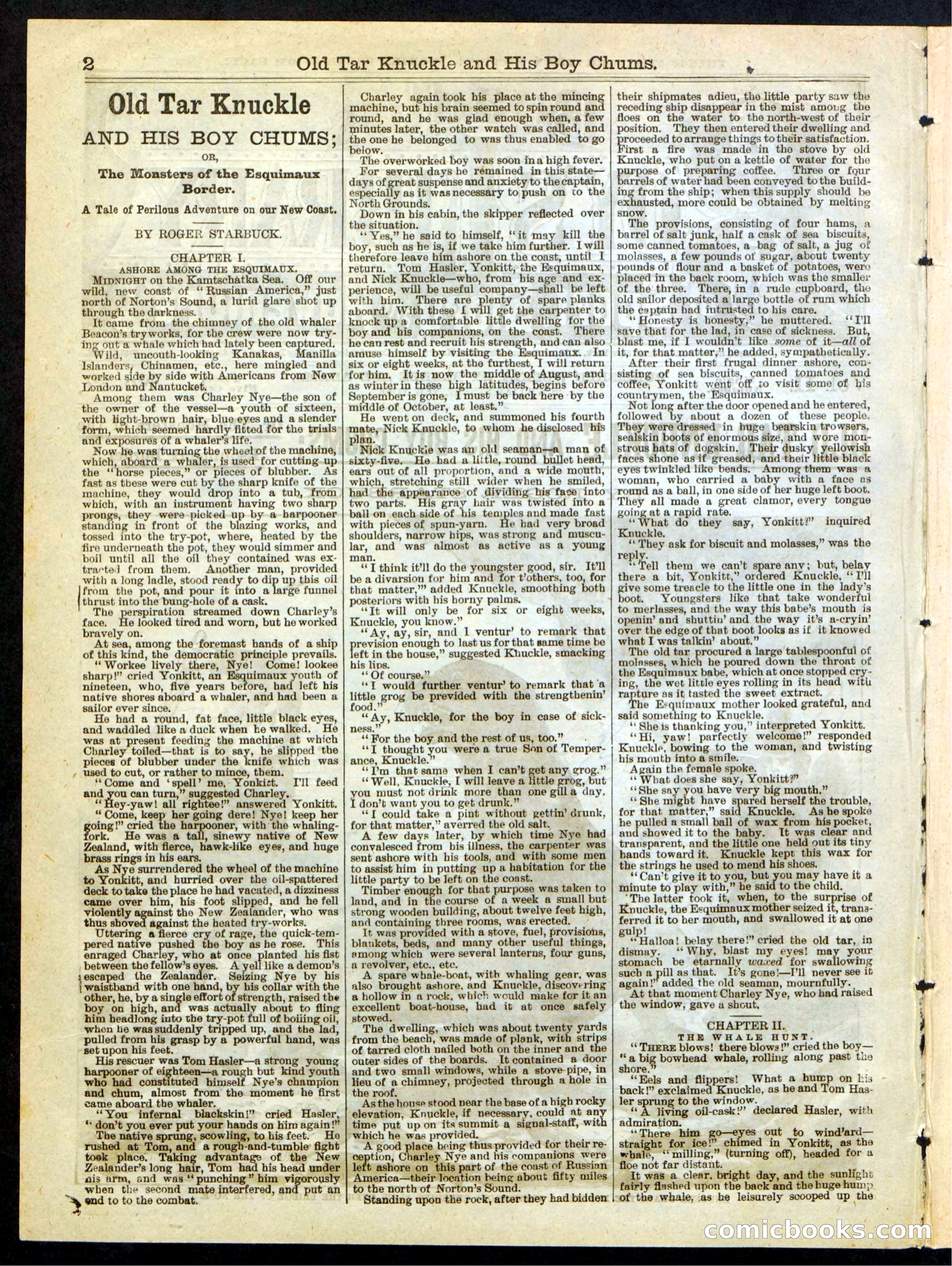 Beadle's Boy's Library of Sport, Story, and Adventure, No. 37 — page 2 of 16