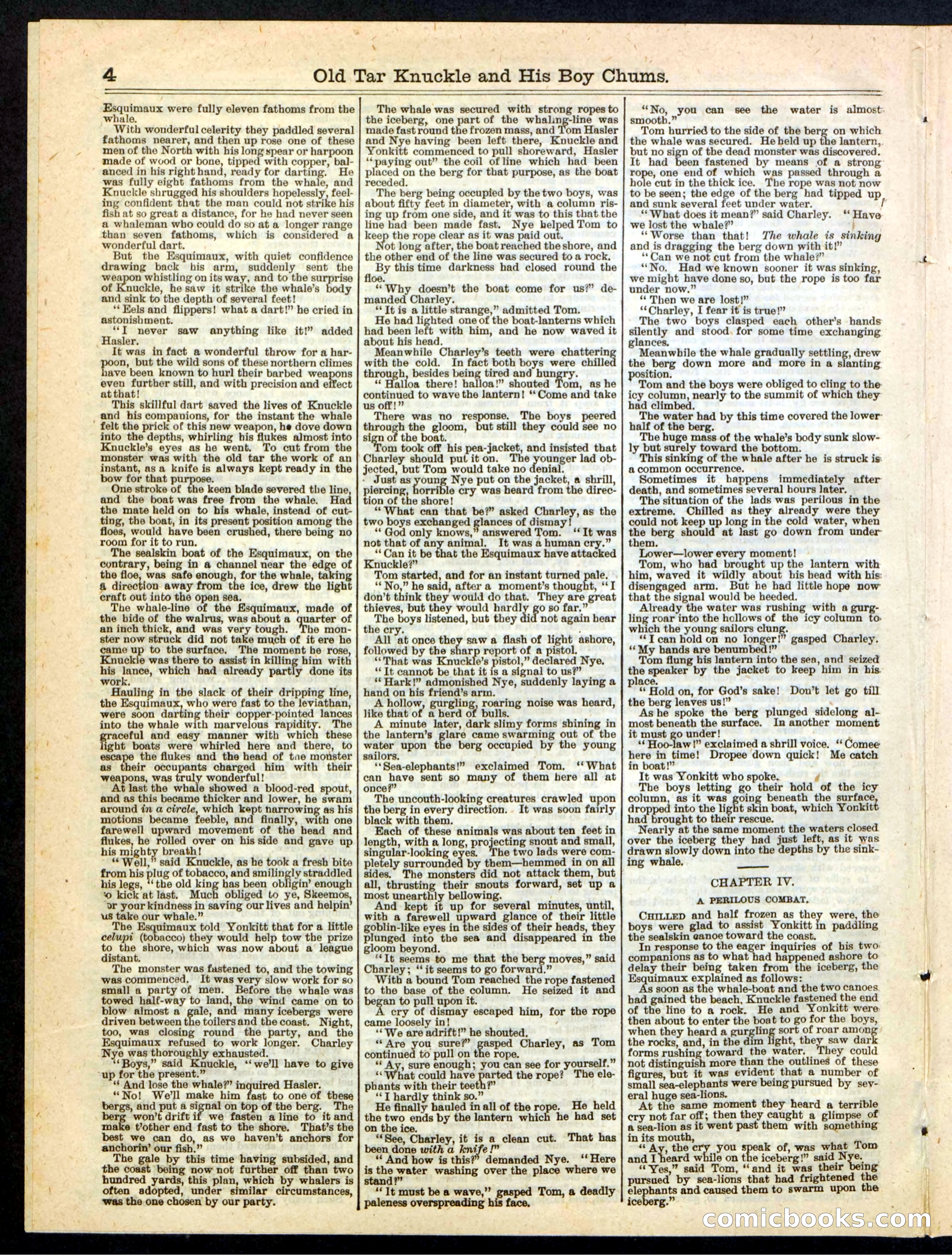 Beadle's Boy's Library of Sport, Story, and Adventure, No. 37 — page 4 of 16
