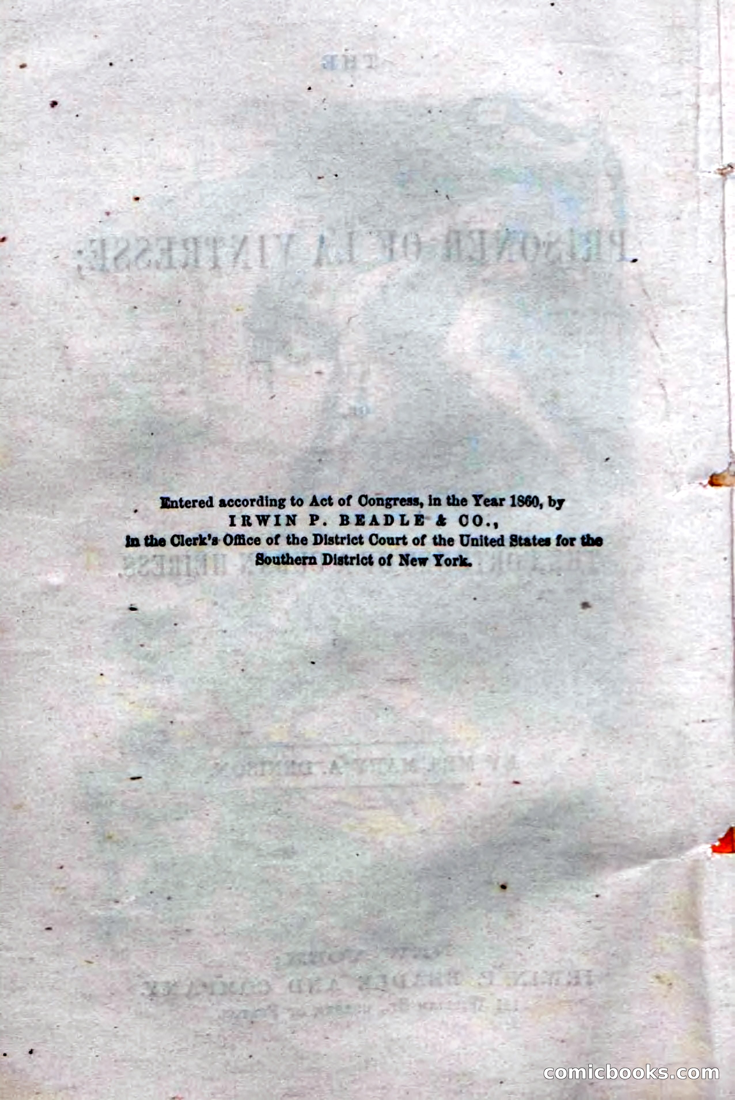 Beadle's Dime Novels, No. 11 — page 6 of 134
