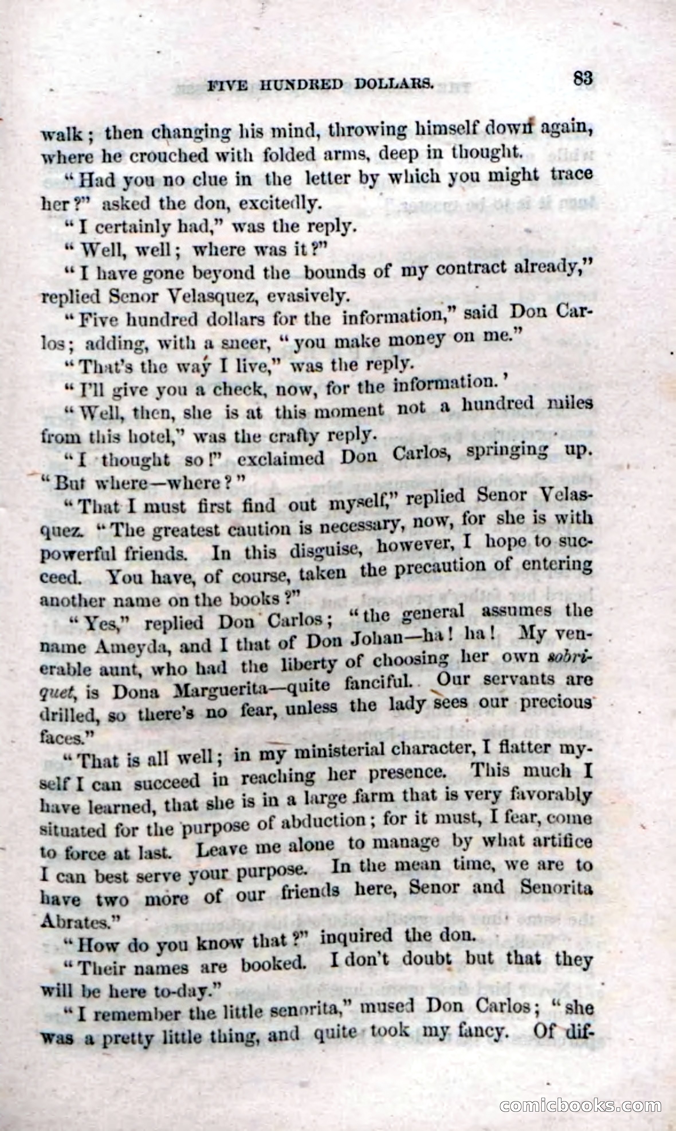 Beadle's Dime Novels, No. 11 — page 85 of 134