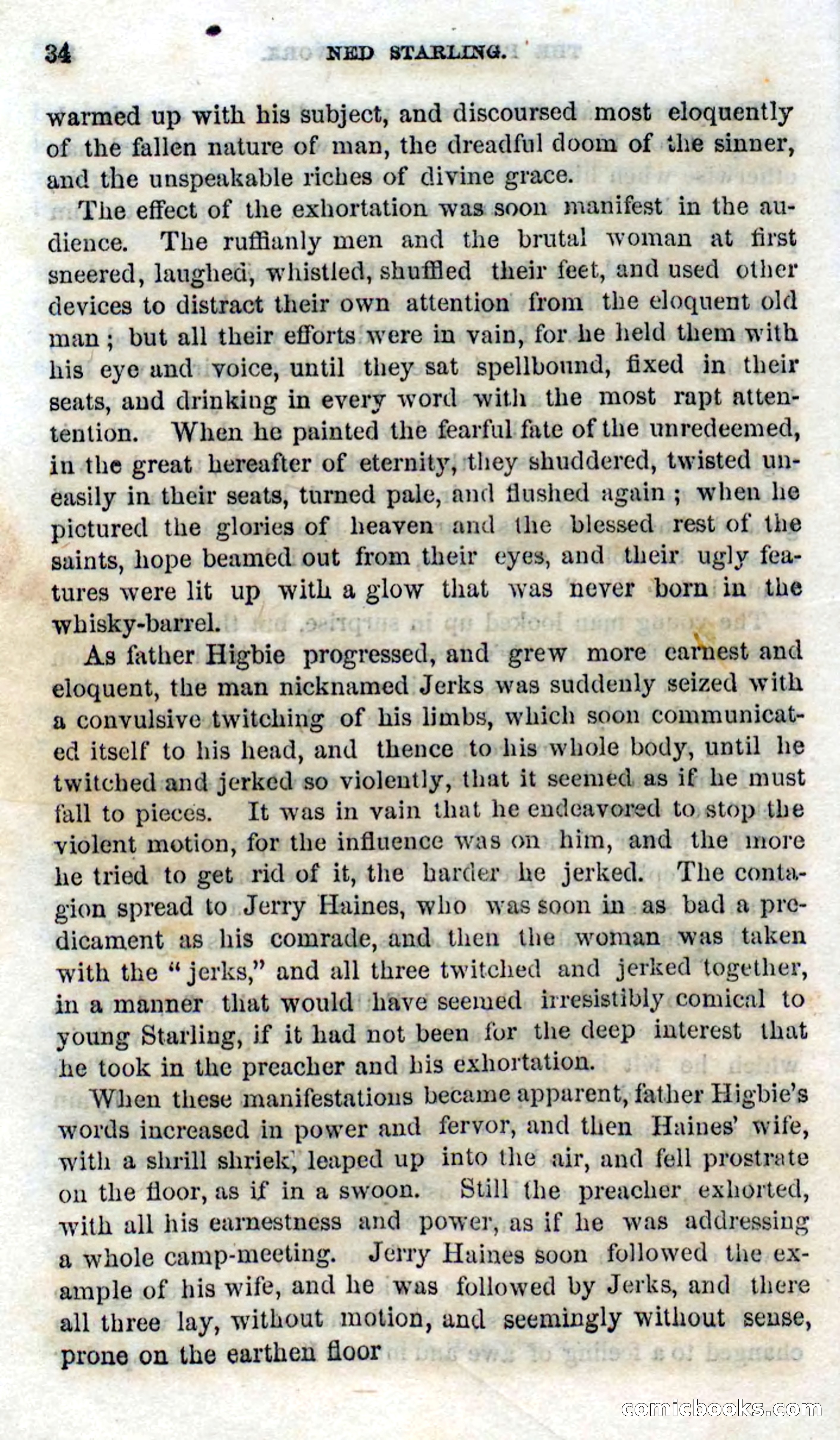 Beadle's Dime Novels No. 114: Ned Starling — page 32: Pulp Fiction, 1867