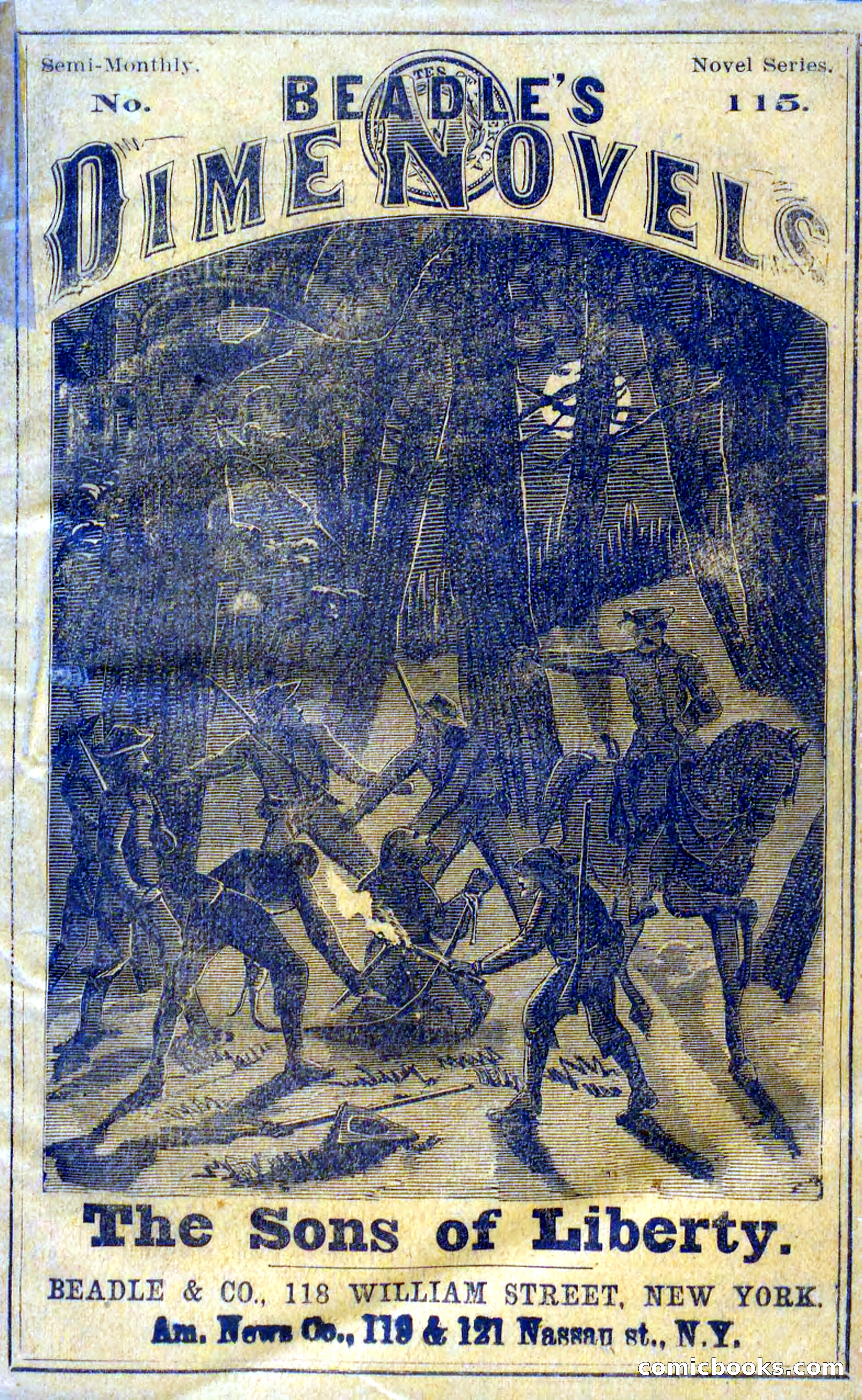 Beadle's Dime Novels No. 115: The Sons of Liberty