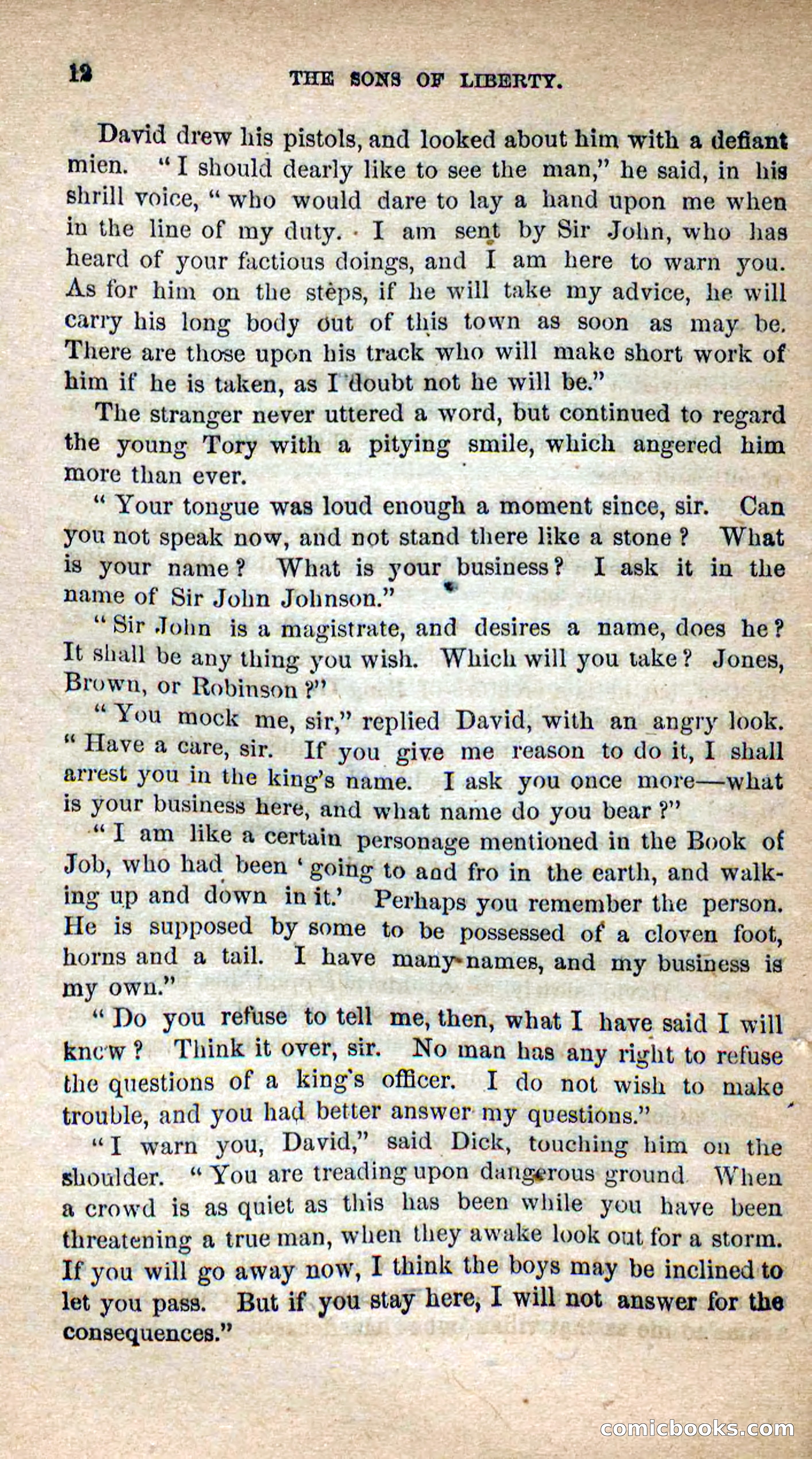 Beadle's Dime Novels No. 115: The Sons of Liberty — page 10 of 100