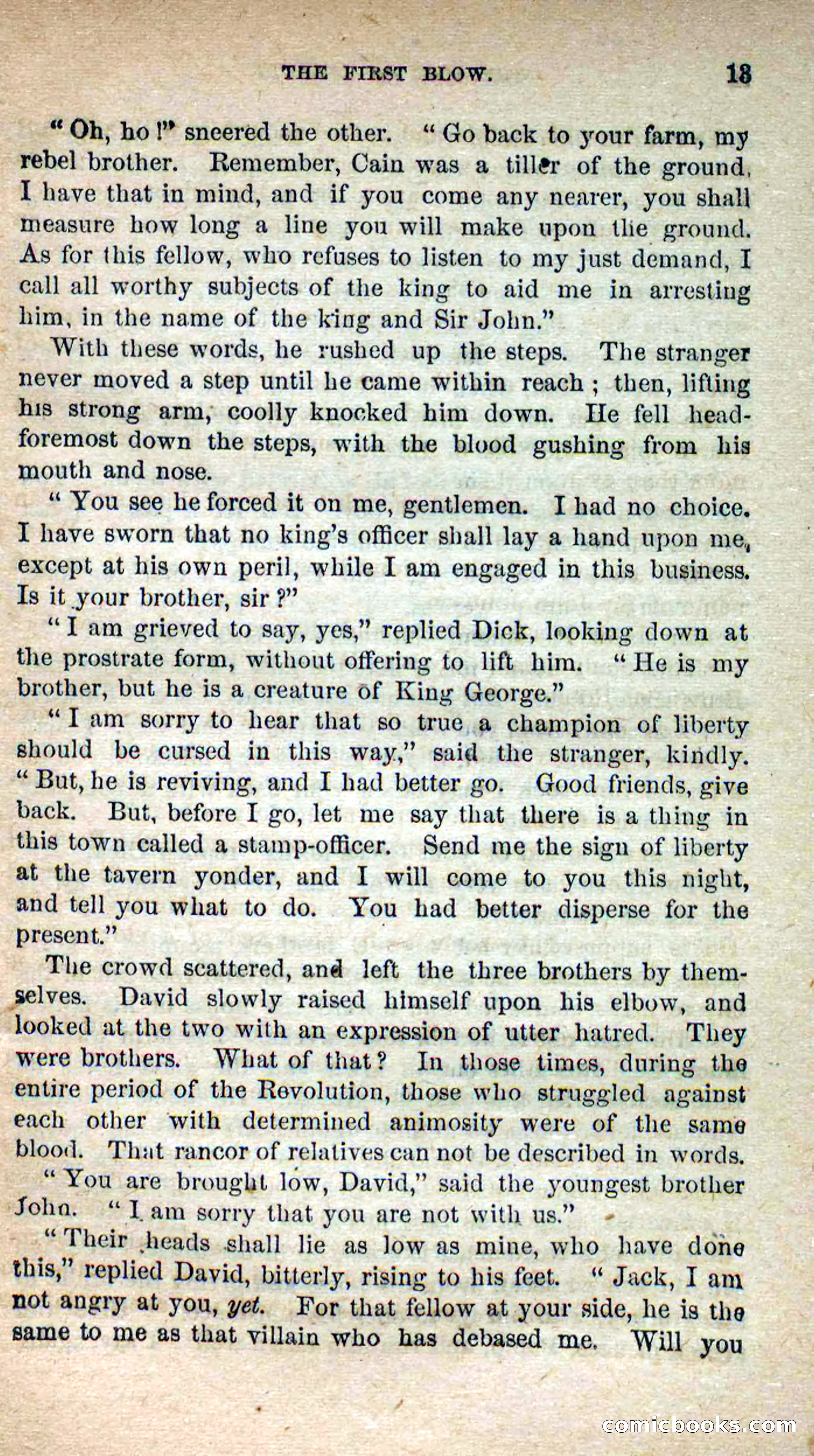 Beadle's Dime Novels No. 115: The Sons of Liberty — page 11 of 100