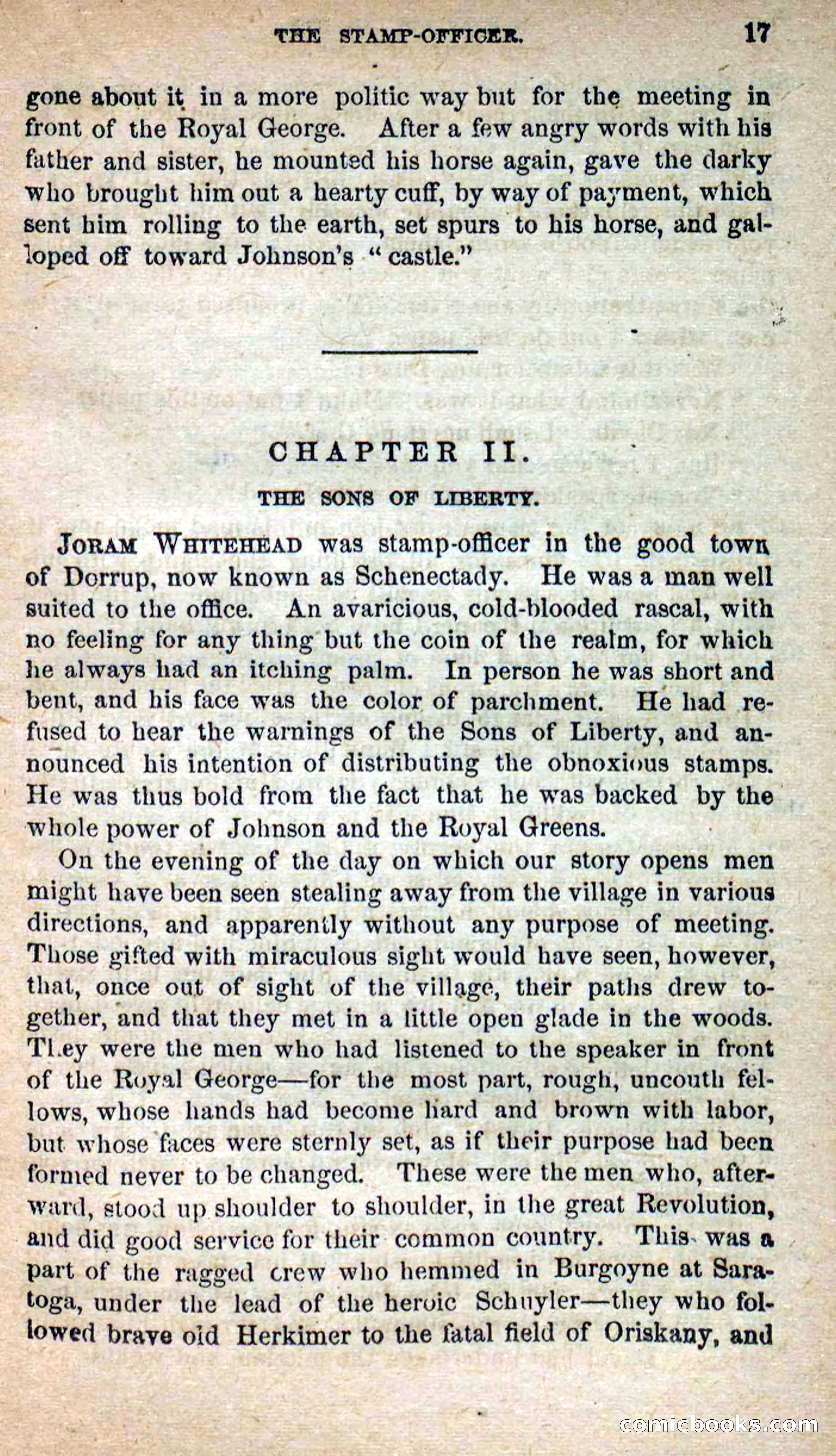 Beadle's Dime Novels No. 115: The Sons of Liberty — page 15 of 100