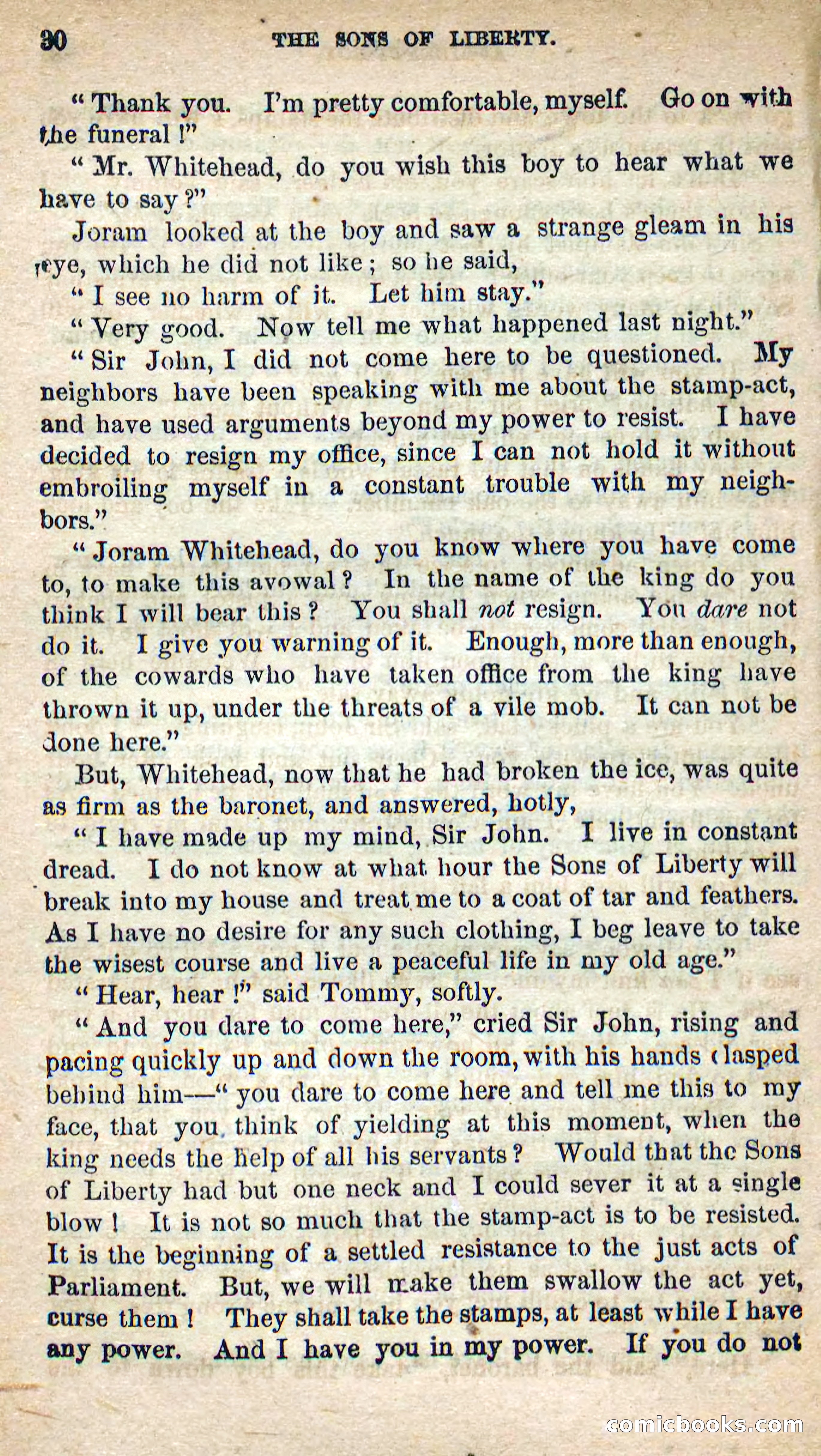 Beadle's Dime Novels No. 115: The Sons of Liberty — page 28 of 100