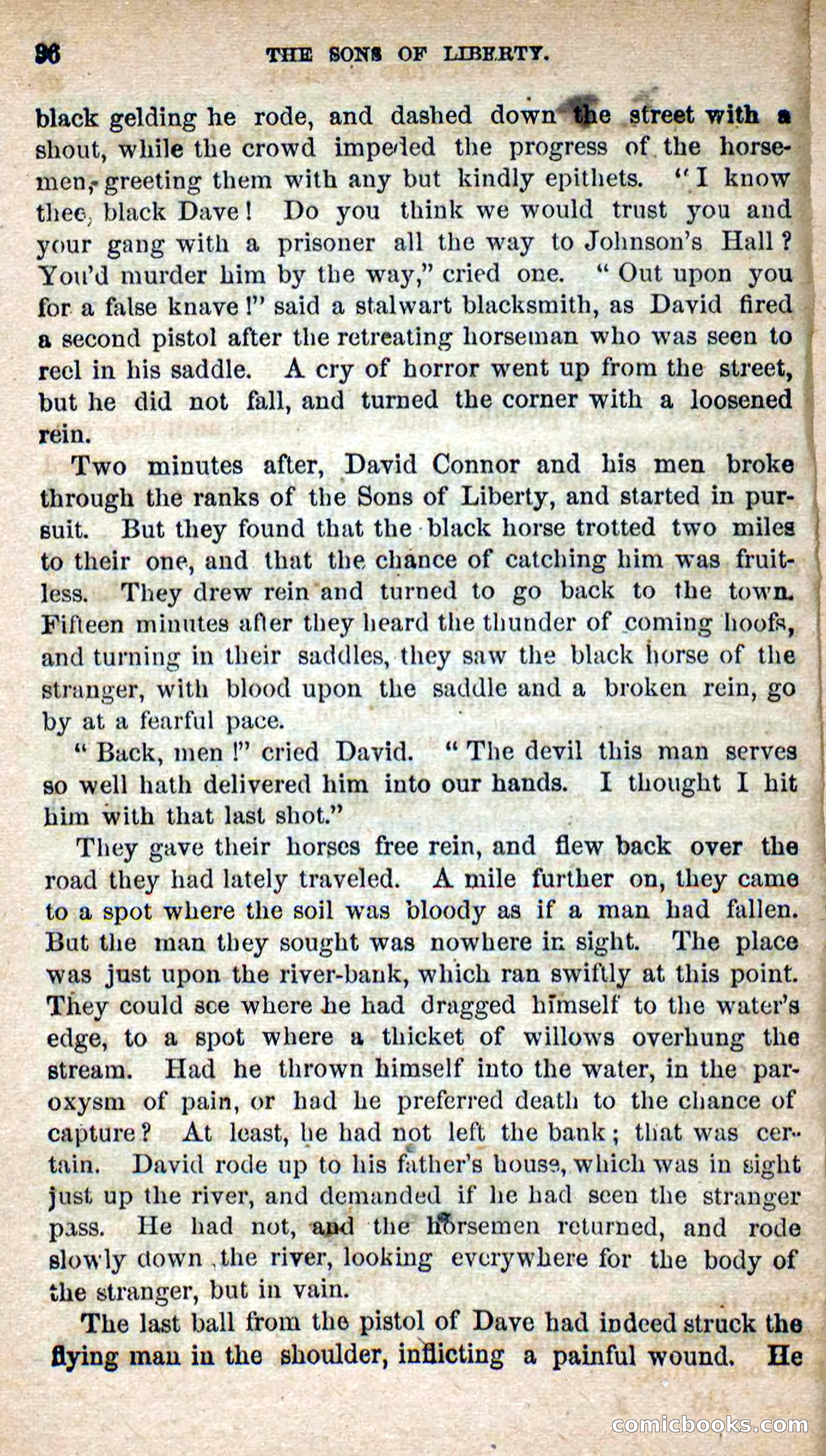 Beadle's Dime Novels No. 115: The Sons of Liberty — page 34 of 100