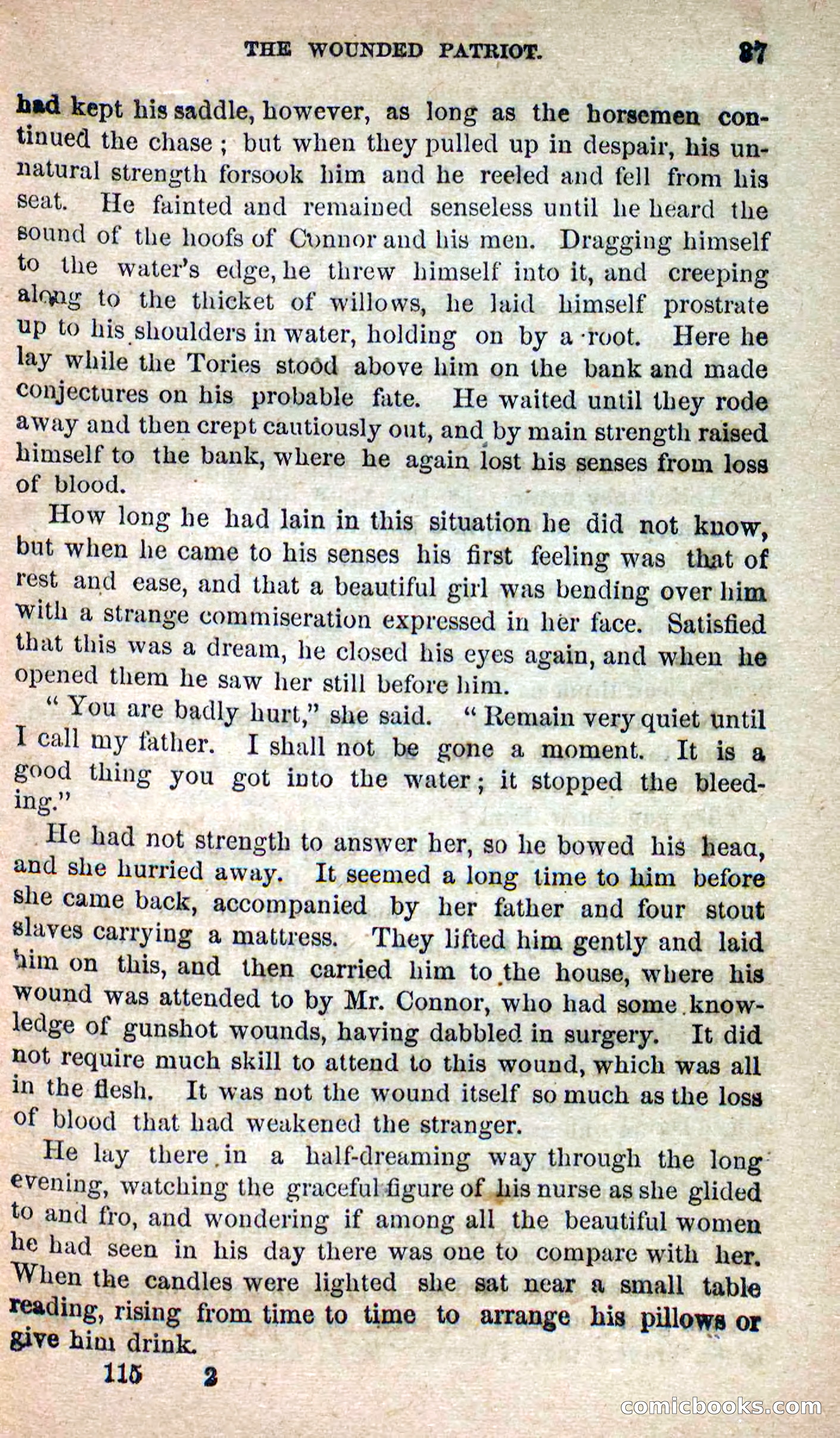 Beadle's Dime Novels No. 115: The Sons of Liberty — page 35 of 100