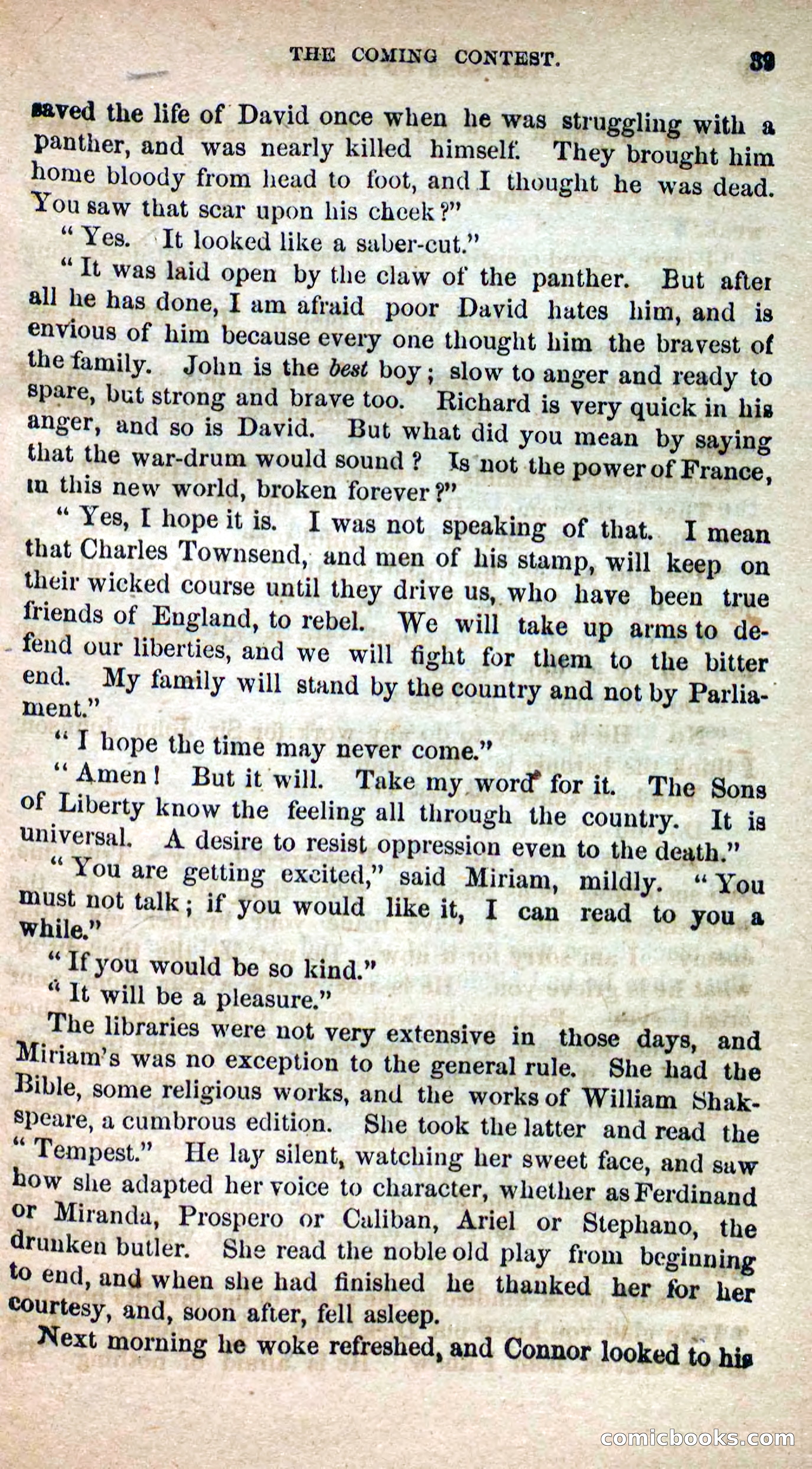 Beadle's Dime Novels No. 115: The Sons of Liberty — page 37 of 100