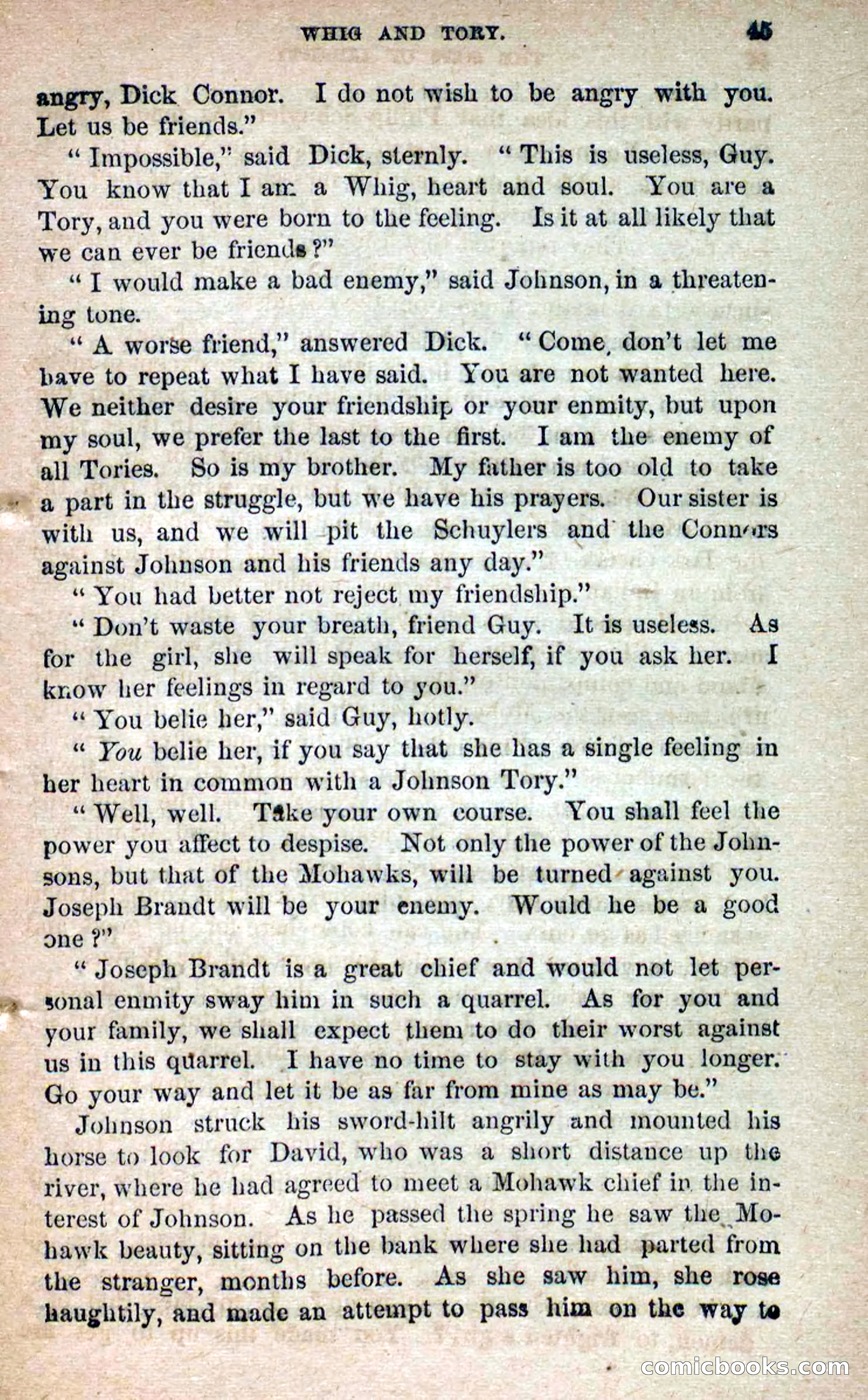 Beadle's Dime Novels No. 115: The Sons of Liberty — page 43 of 100