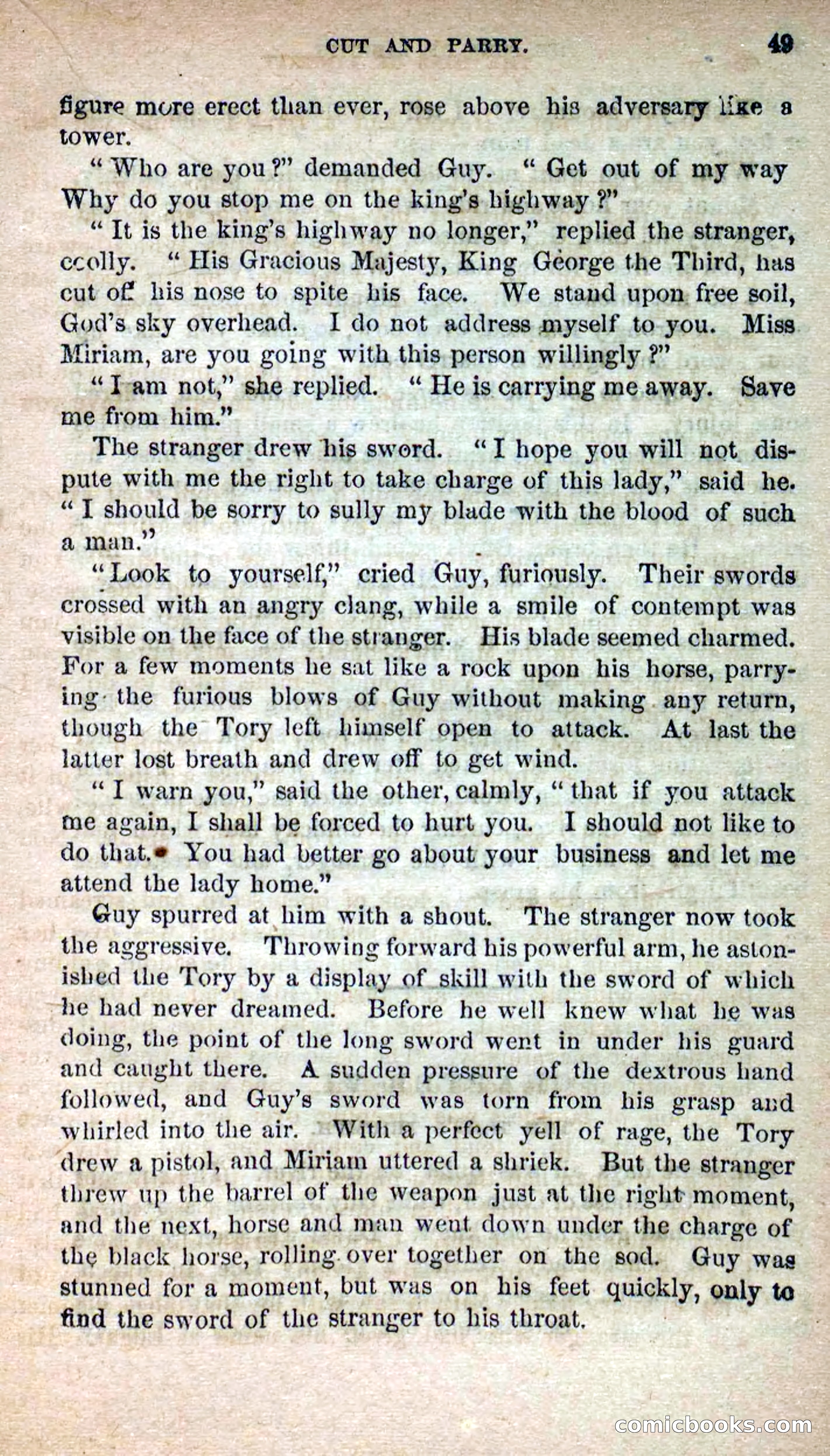 Beadle's Dime Novels No. 115: The Sons of Liberty — page 47 of 100