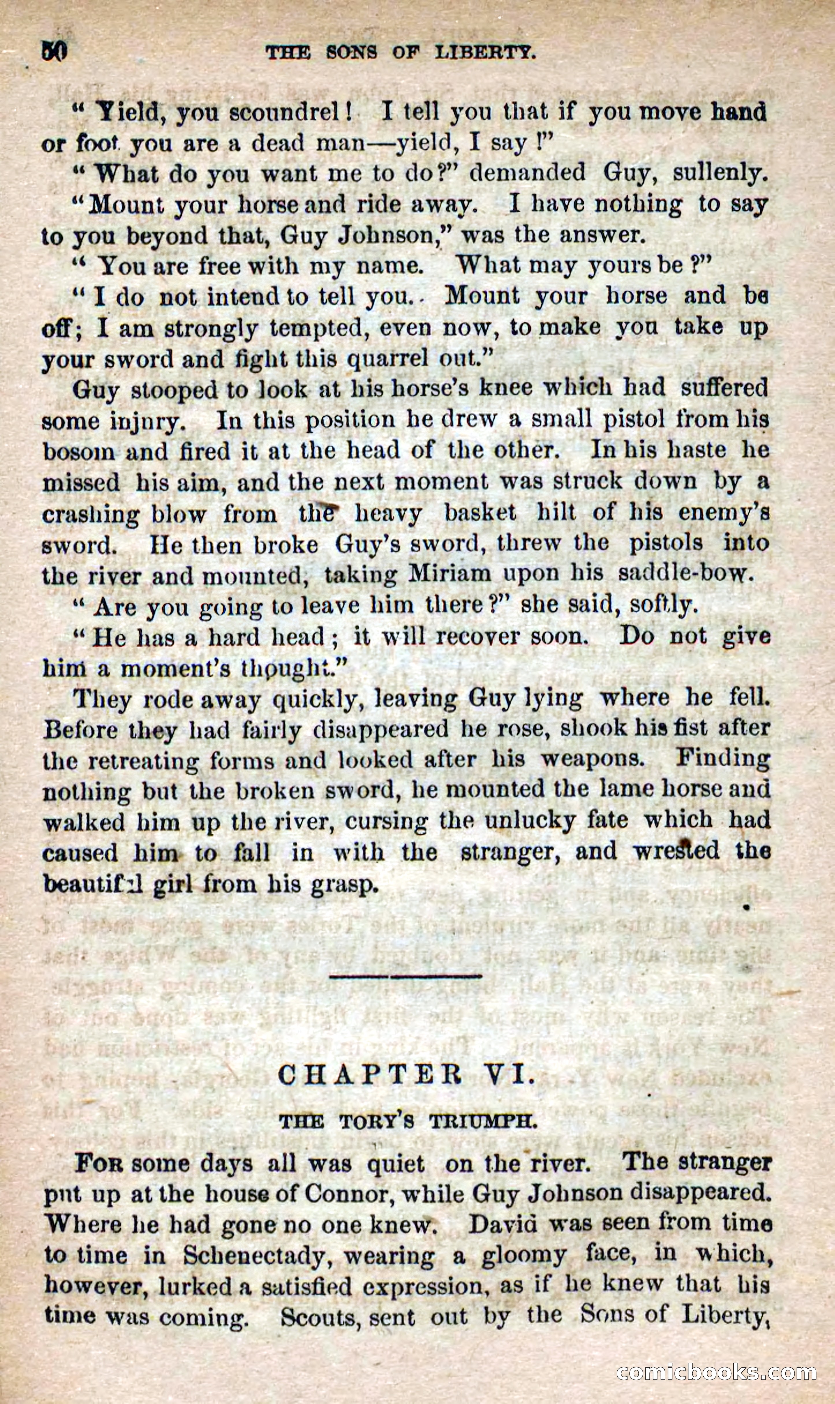 Beadle's Dime Novels No. 115: The Sons of Liberty — page 48 of 100